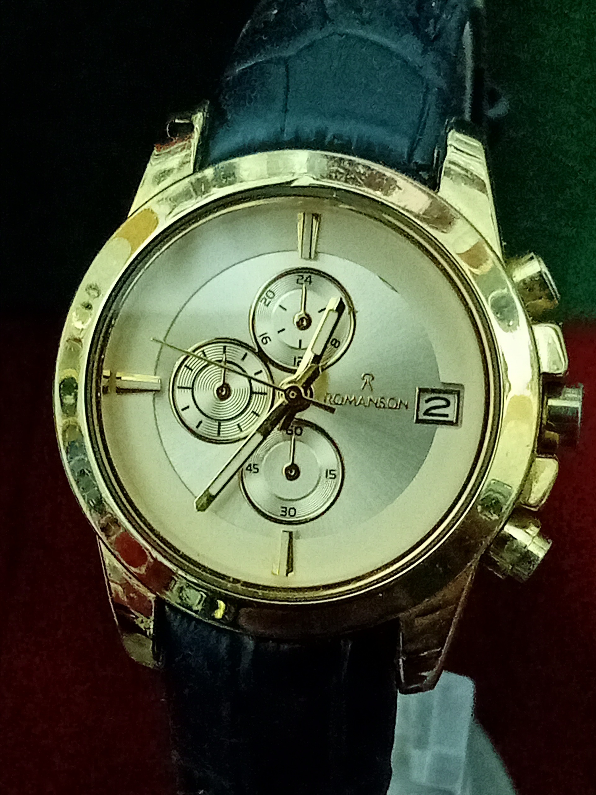 ساعت مچی رومانسون طرح سه موتوره