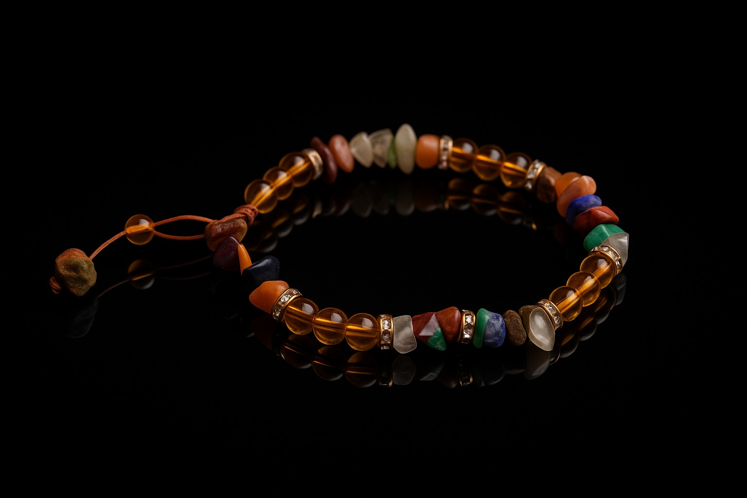 دستبند سنگ سیترین