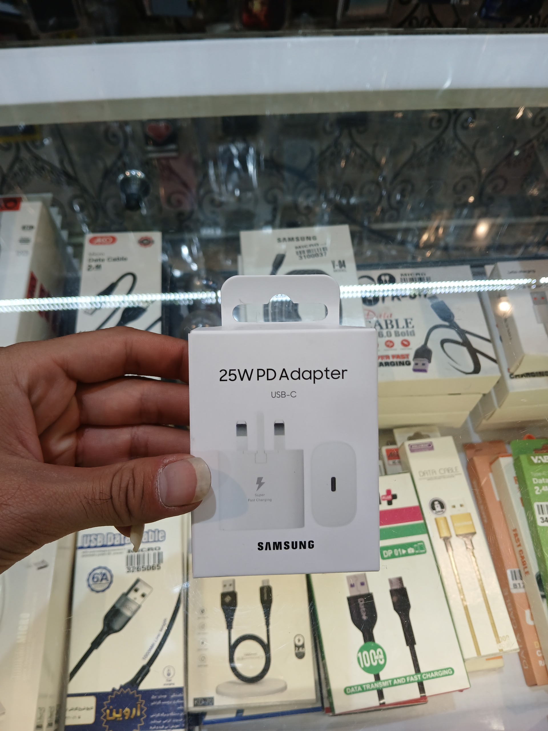 آداپتور 25w وات اورجینال سامسونگ با گارانتی مادام