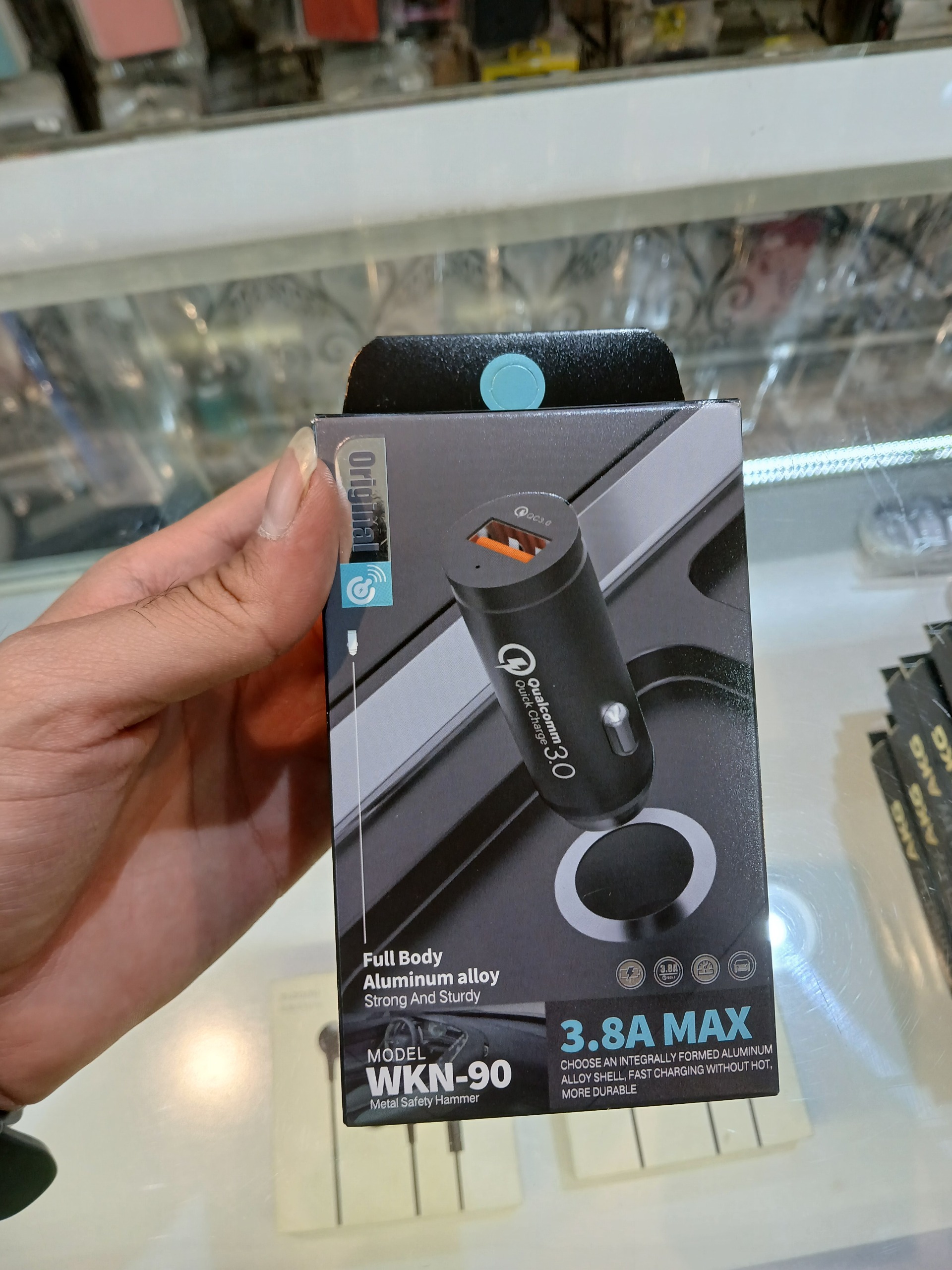 شارژر فندکی موشکی فست شارژ 3.8آمپر اصلی
