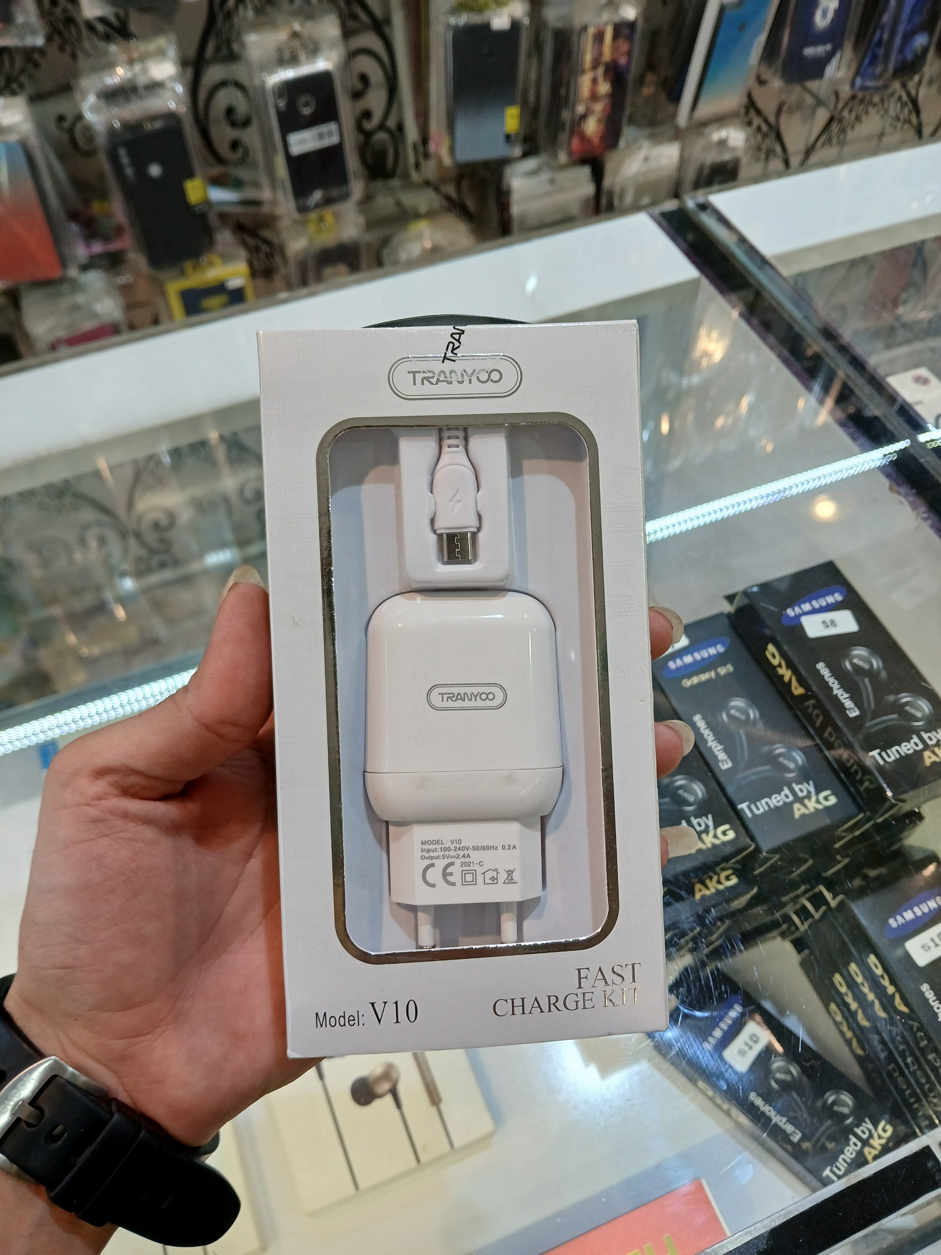شارژر کامل اندروید فست شارژ کیفیت عالی برندمعتبر
