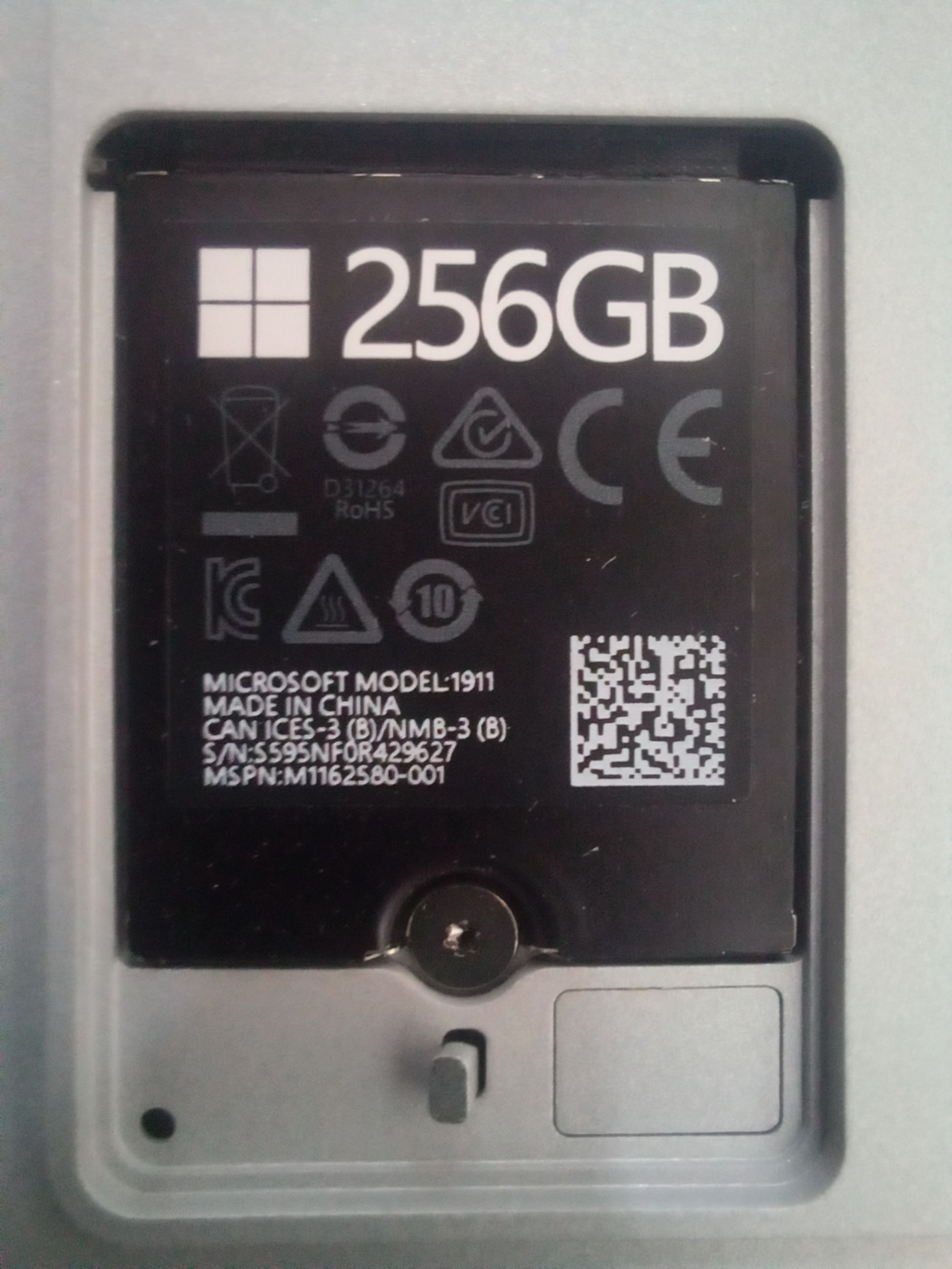 هارد ssd مایکروسافت سرفیس 256 گیگ