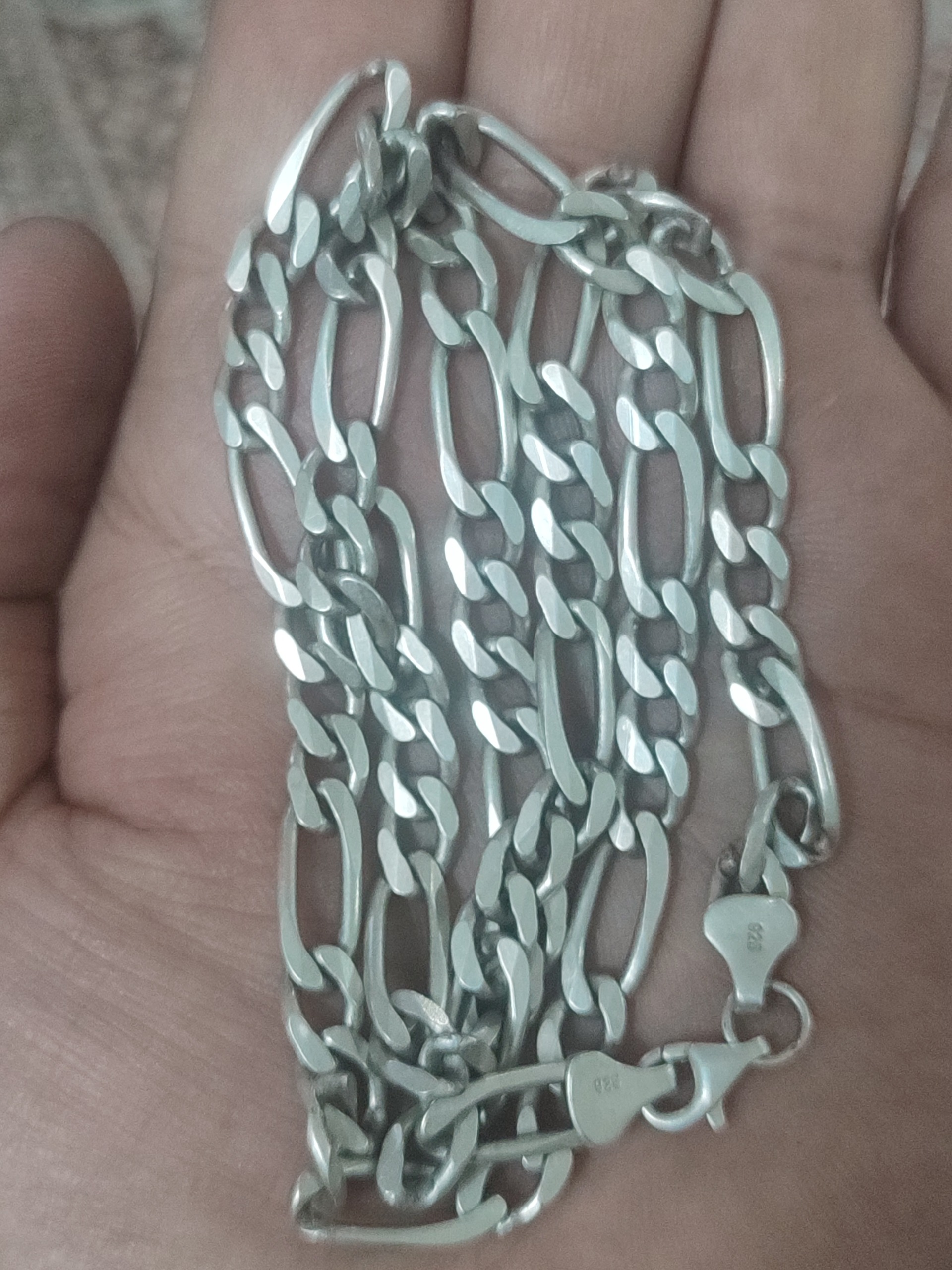 زنجیر گردنی نقره