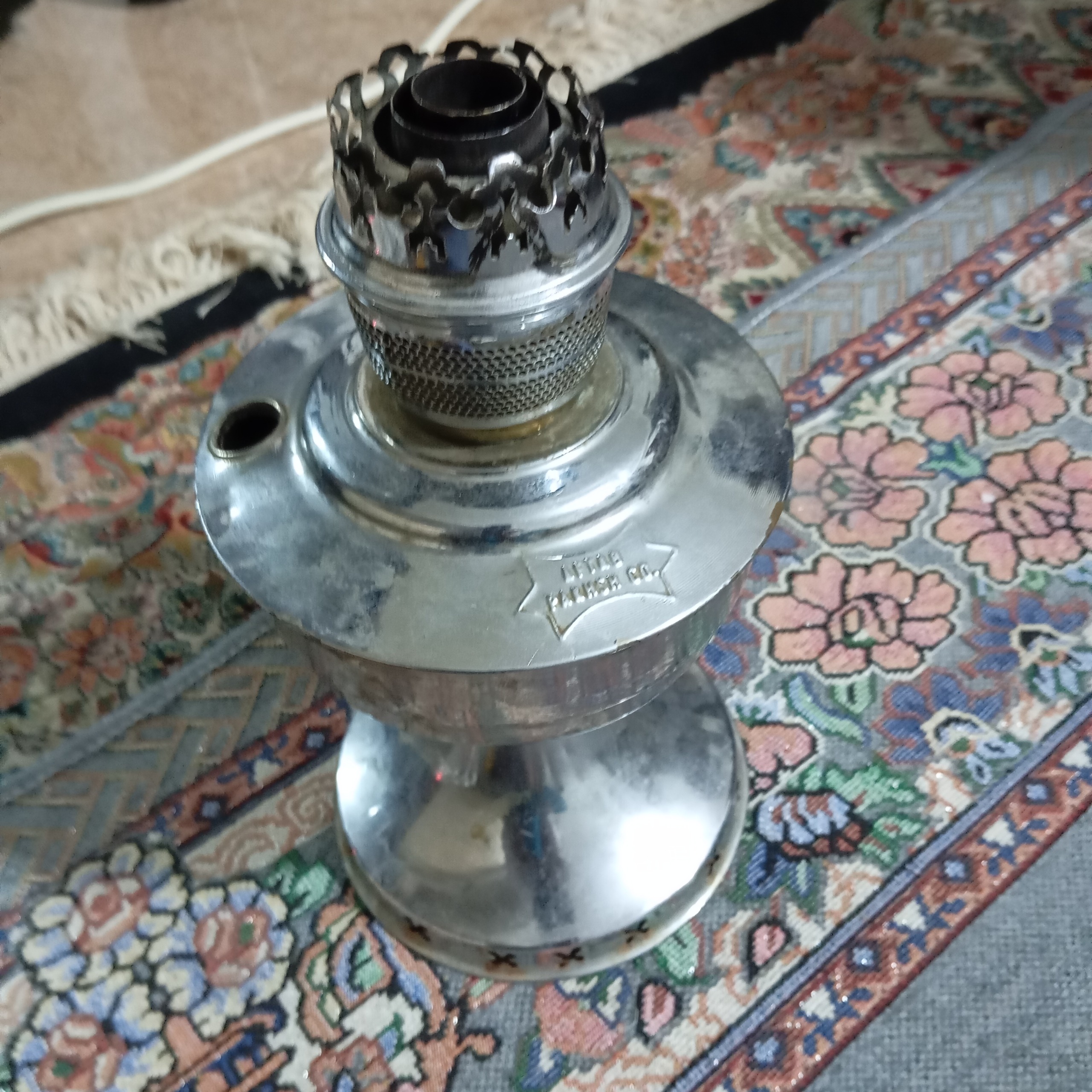 چراغ انگلیسی گردسوز مسی
