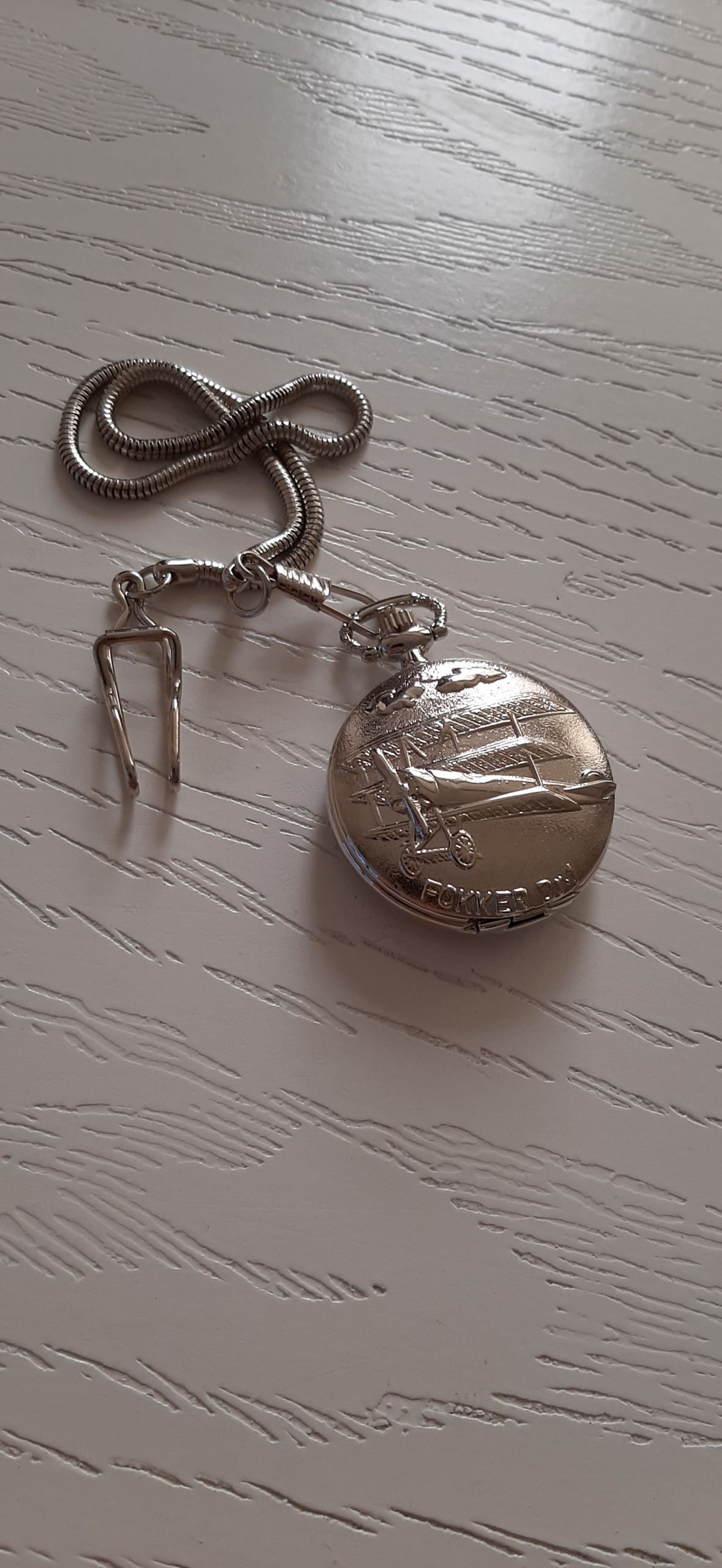 ساعت جیبی طرح هواپیما