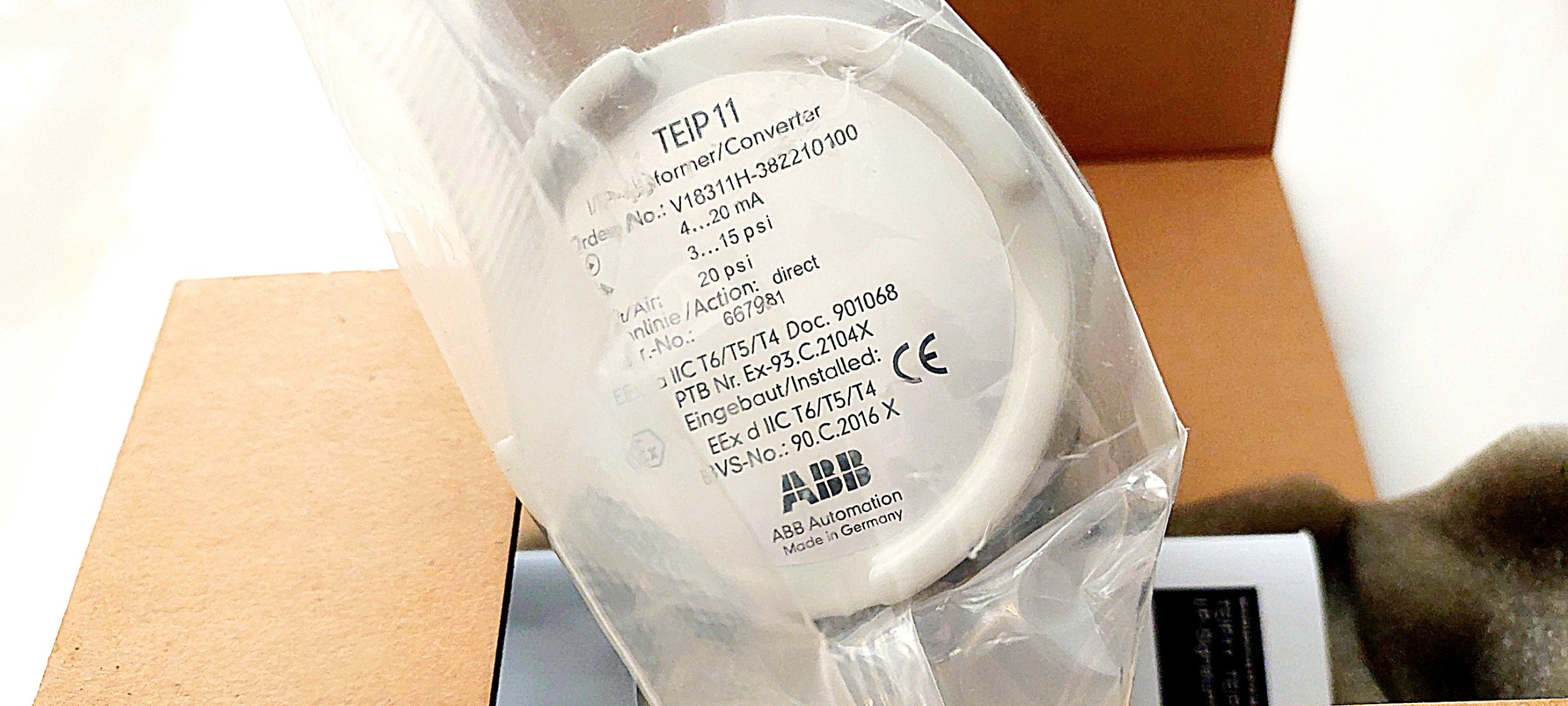 مبدل کانورتر آی تو پی ABB I/P Converter