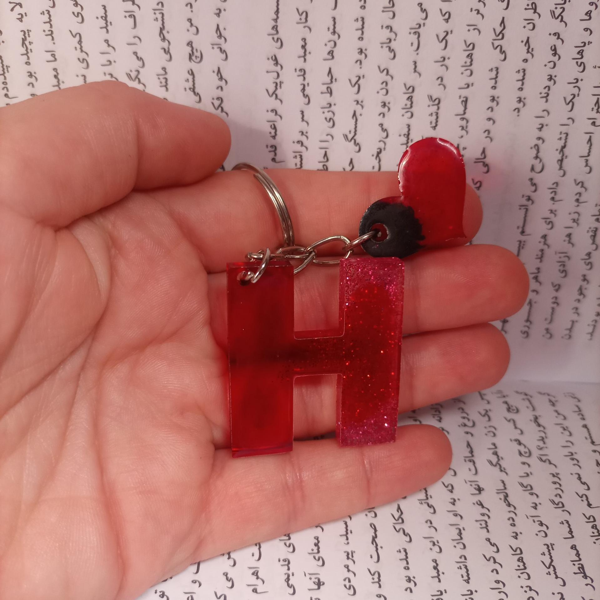 جاکلیدی رزینی حروف