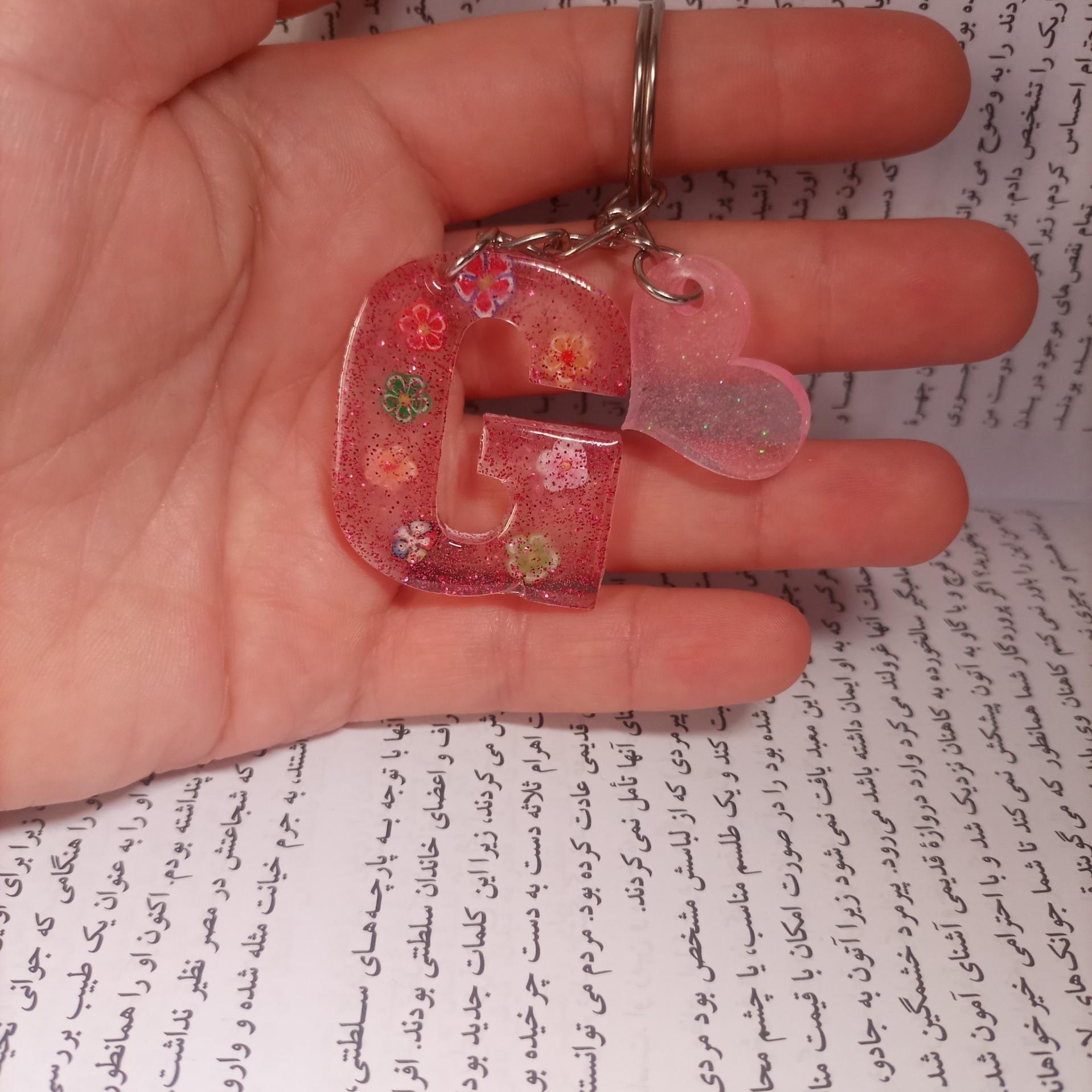 جاکلیدی رزینی حروف