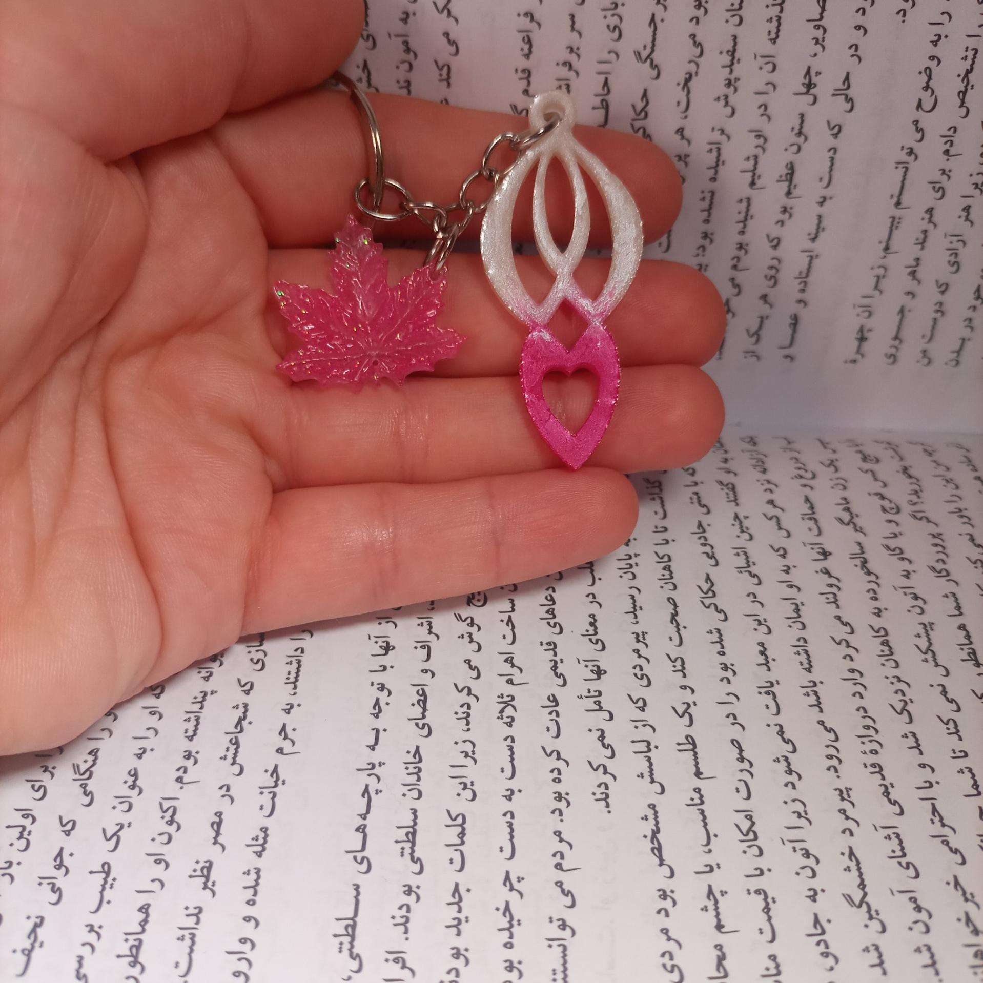 جاکلیدی رزینی طرح دار