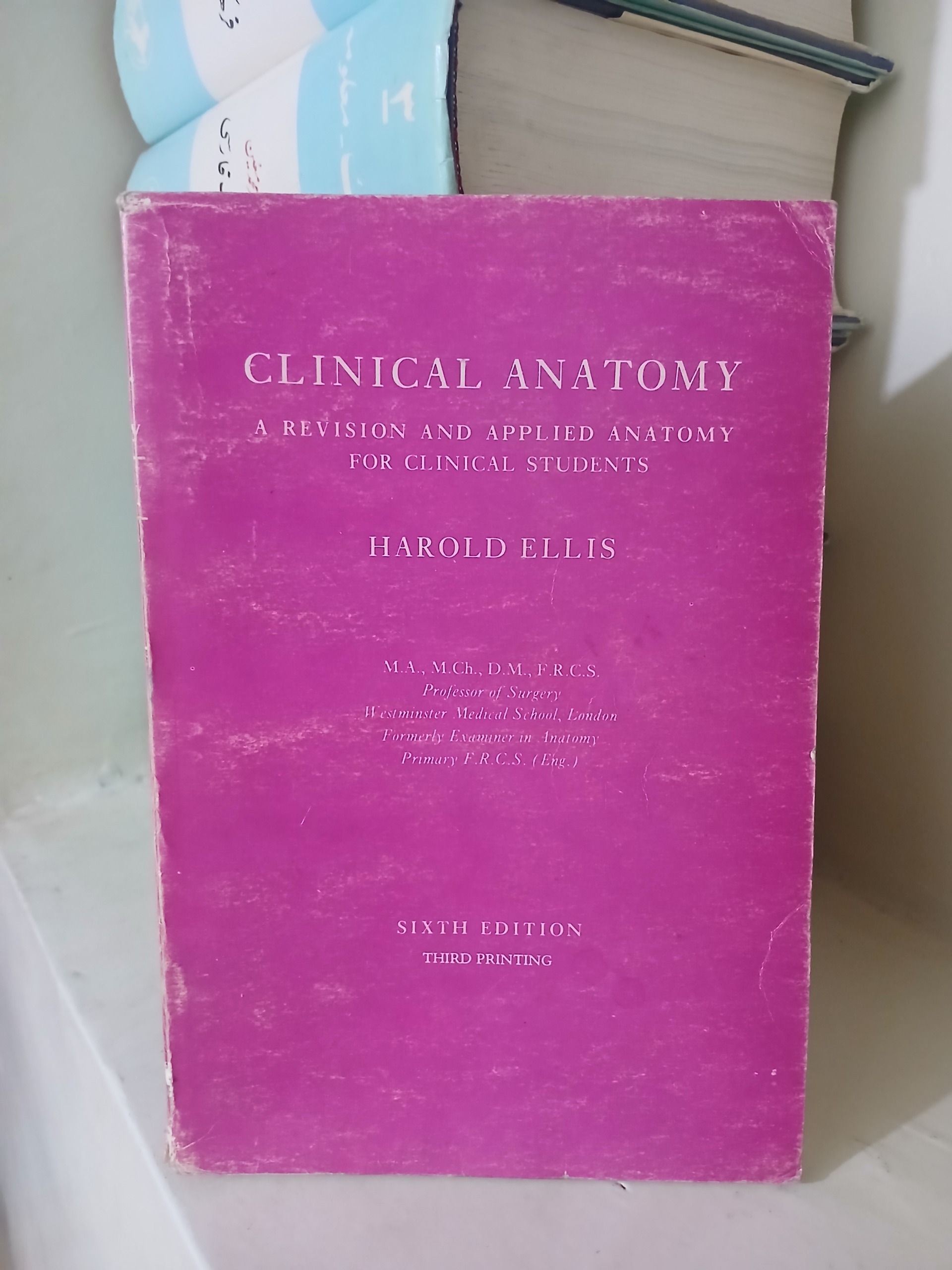 کتاب آناتومی Cinical Anatomy Harold Ellis