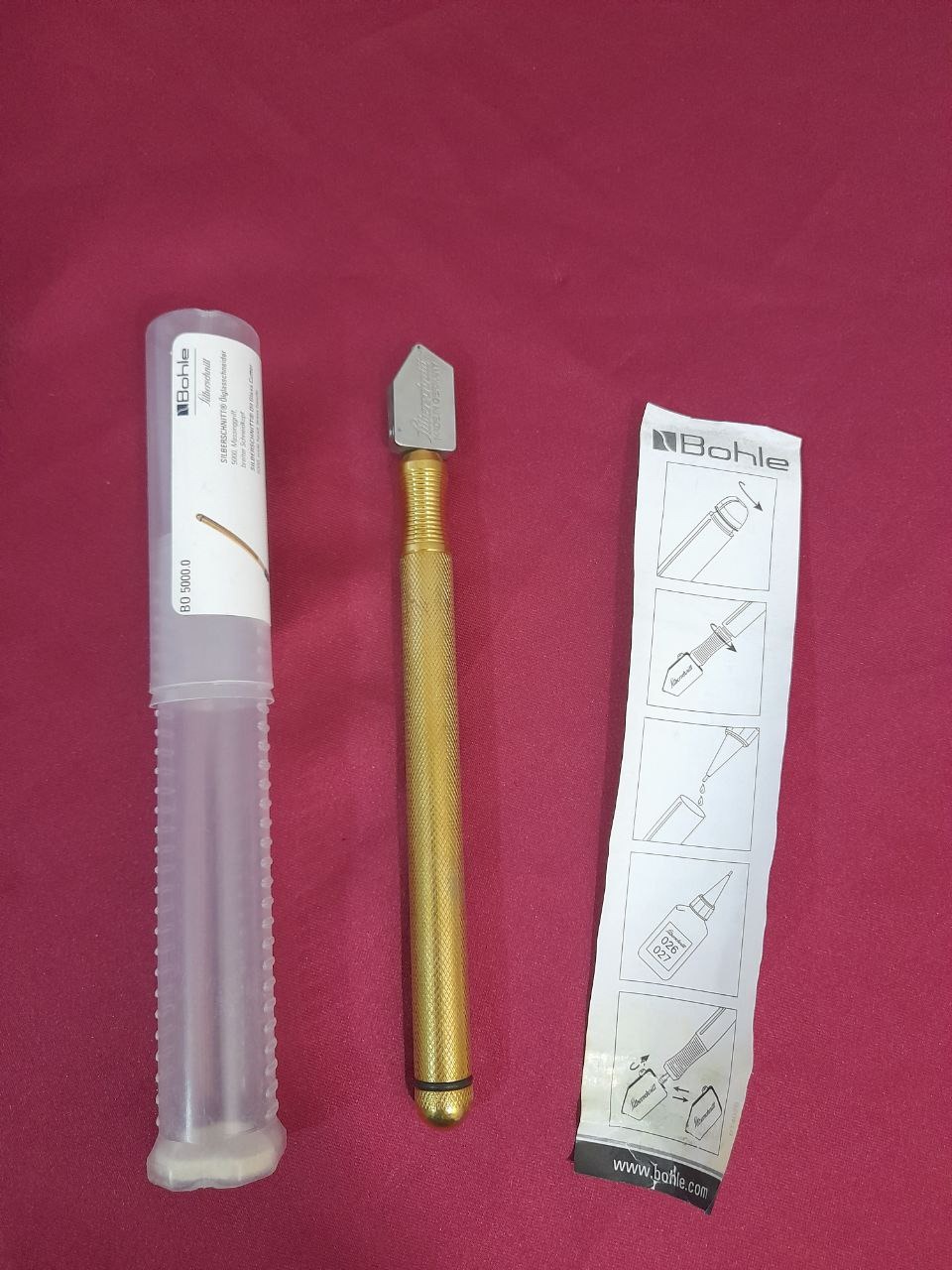 الماس شیشه بر فلزی نفتی آلمانی اصل Bohle