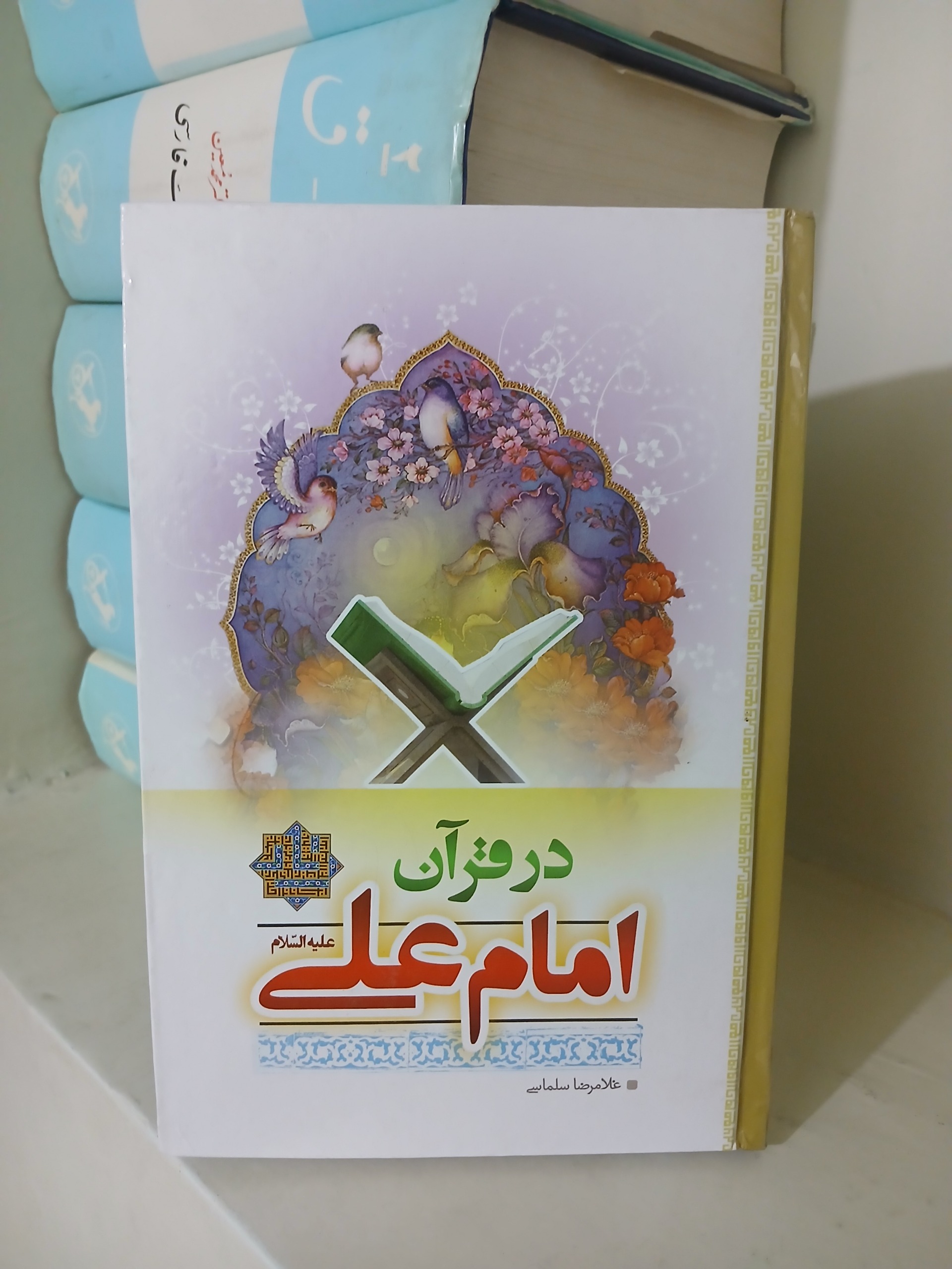 کتاب امام علی در قرآن غلامرضا سلماسی