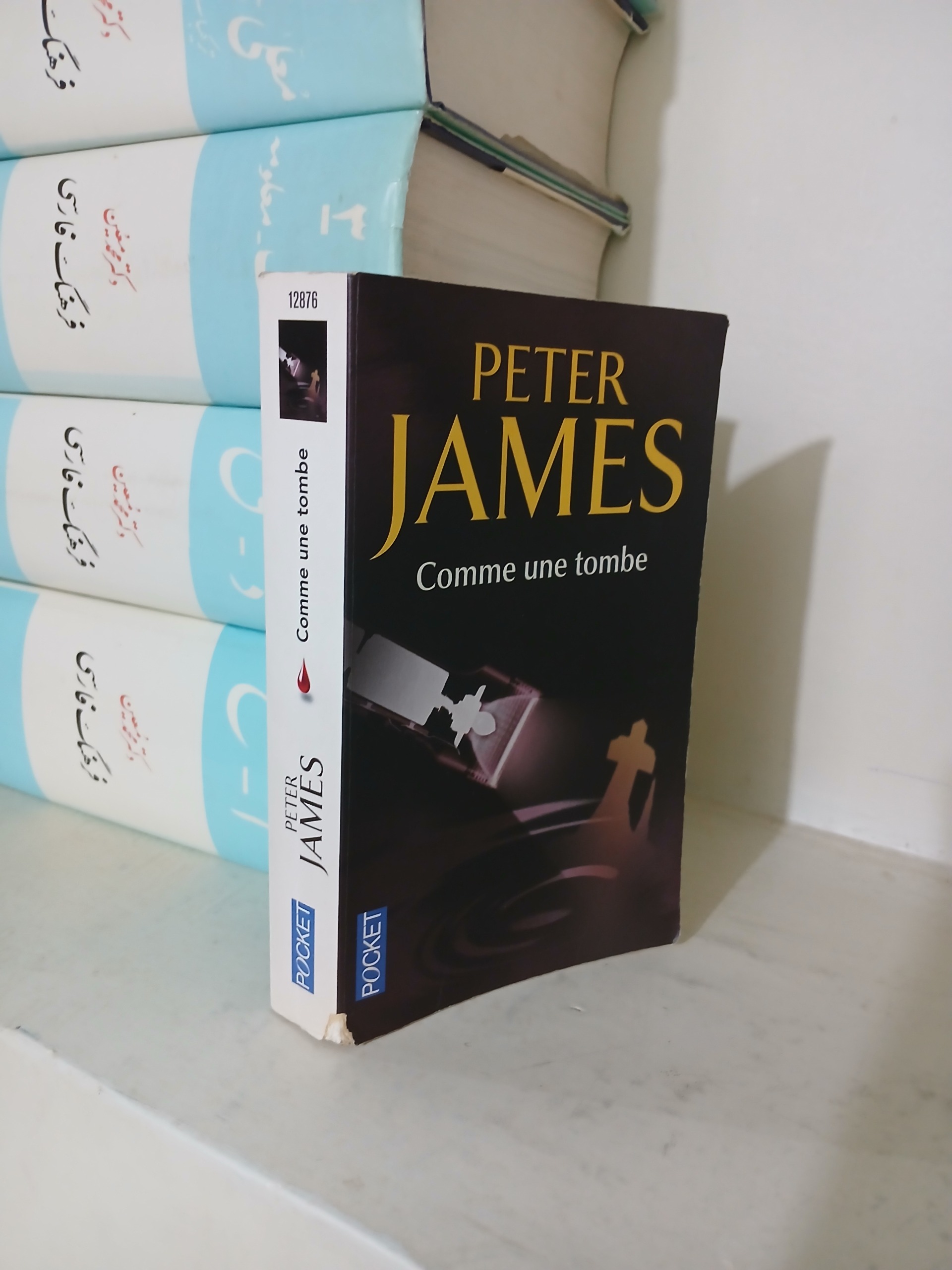 رمان زبان فرانسوی Comme une tombe Peter James