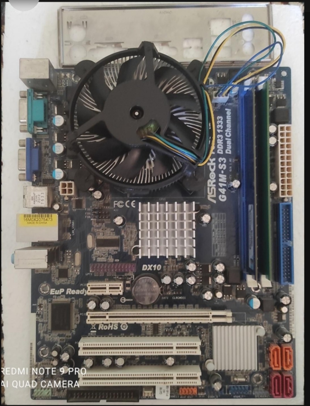 باندل ddr3 همراه با سیپیو رم