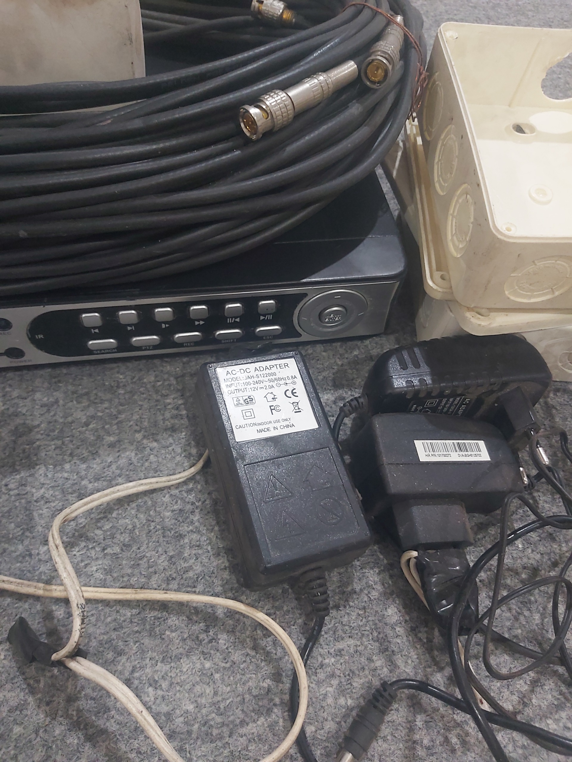 مزایده لوازم دوربین مداربسته dvr
