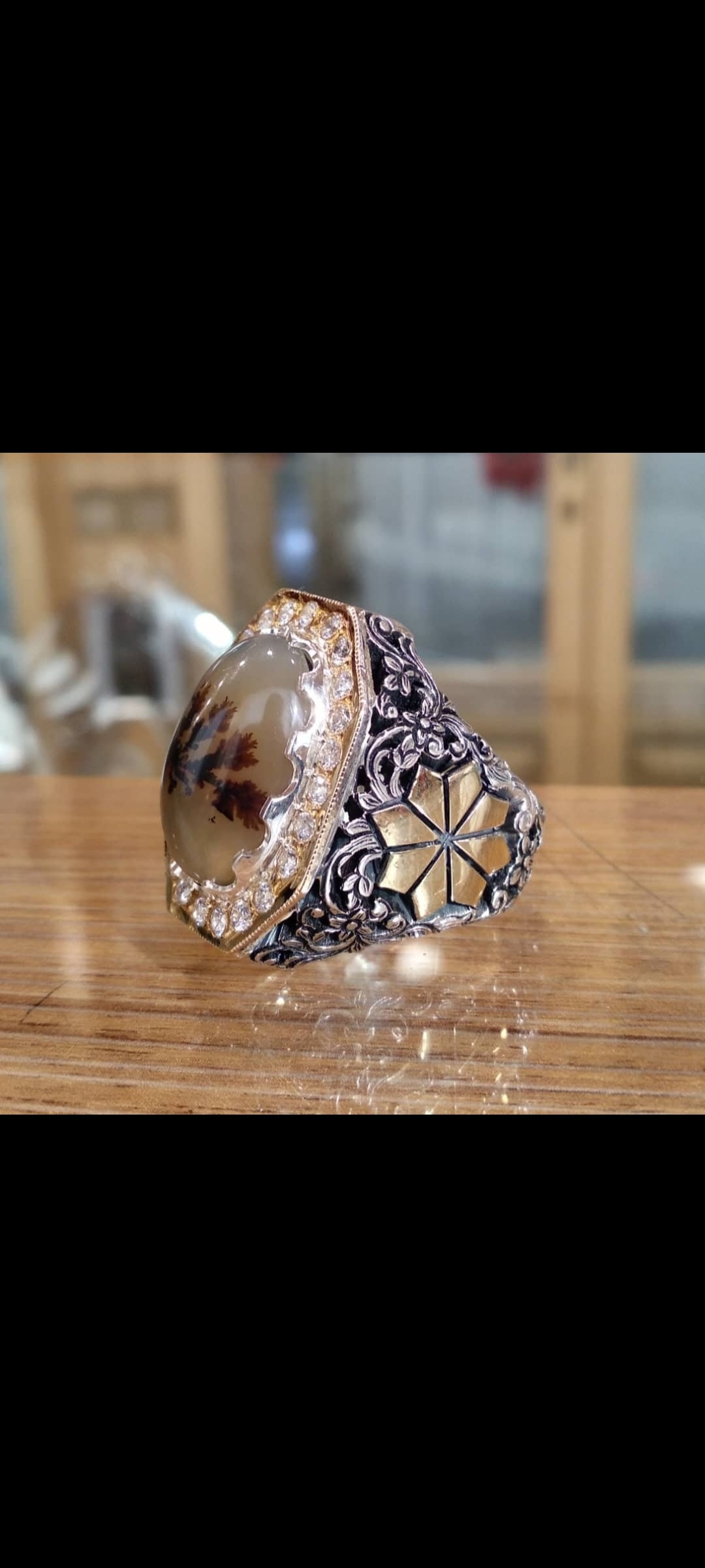 انگشتر نقره شجر