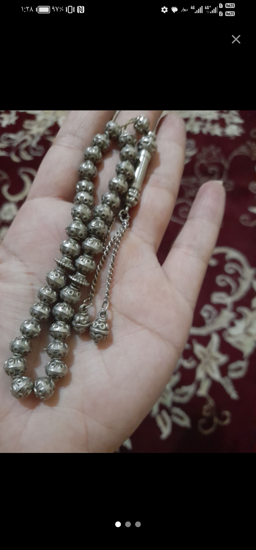 تسیبح ورشو خیلی خیلی قدیمی