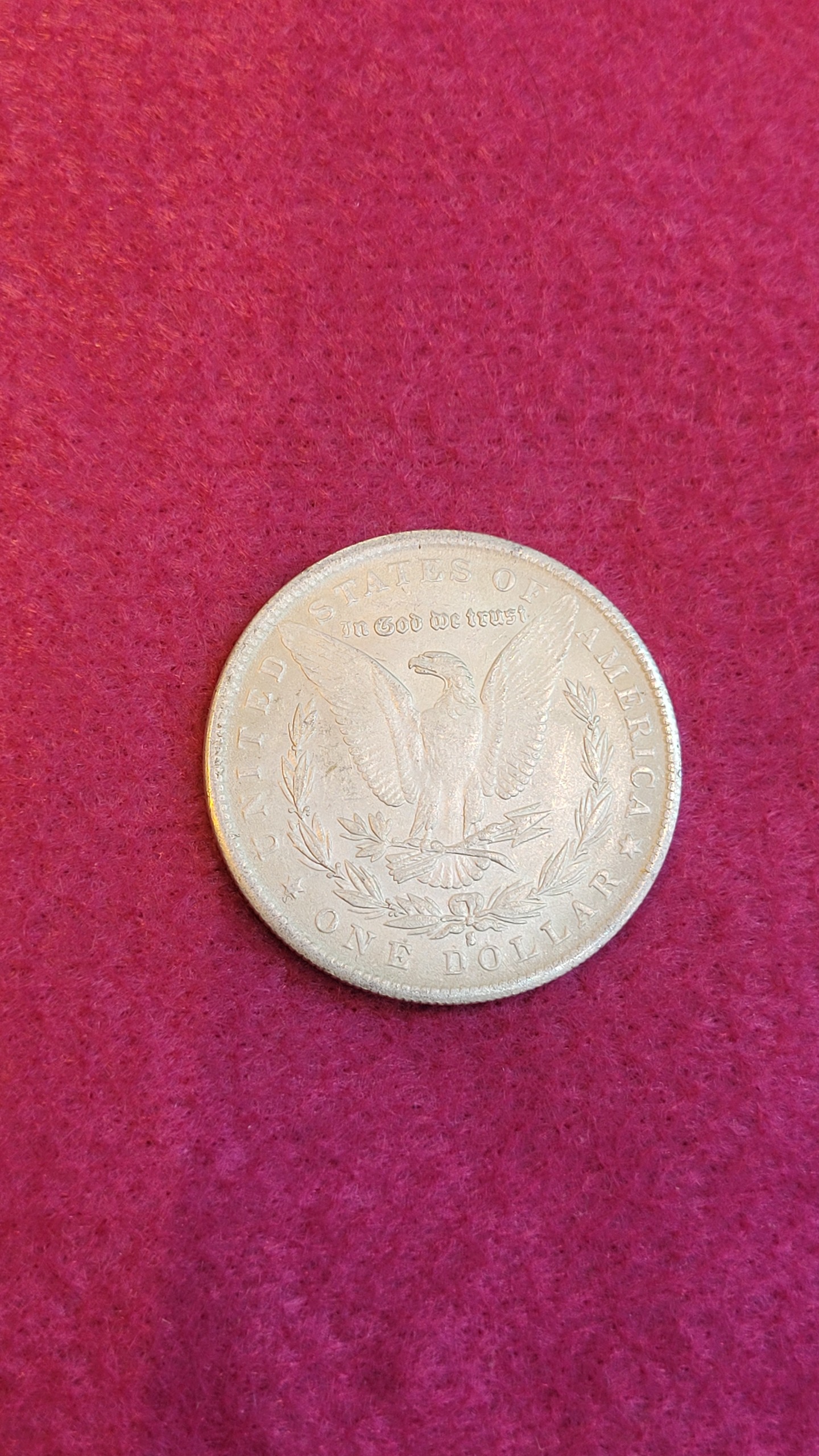 سکه 1 دلار امریکا پشت عقاب 1889 زیباوخاص کد193