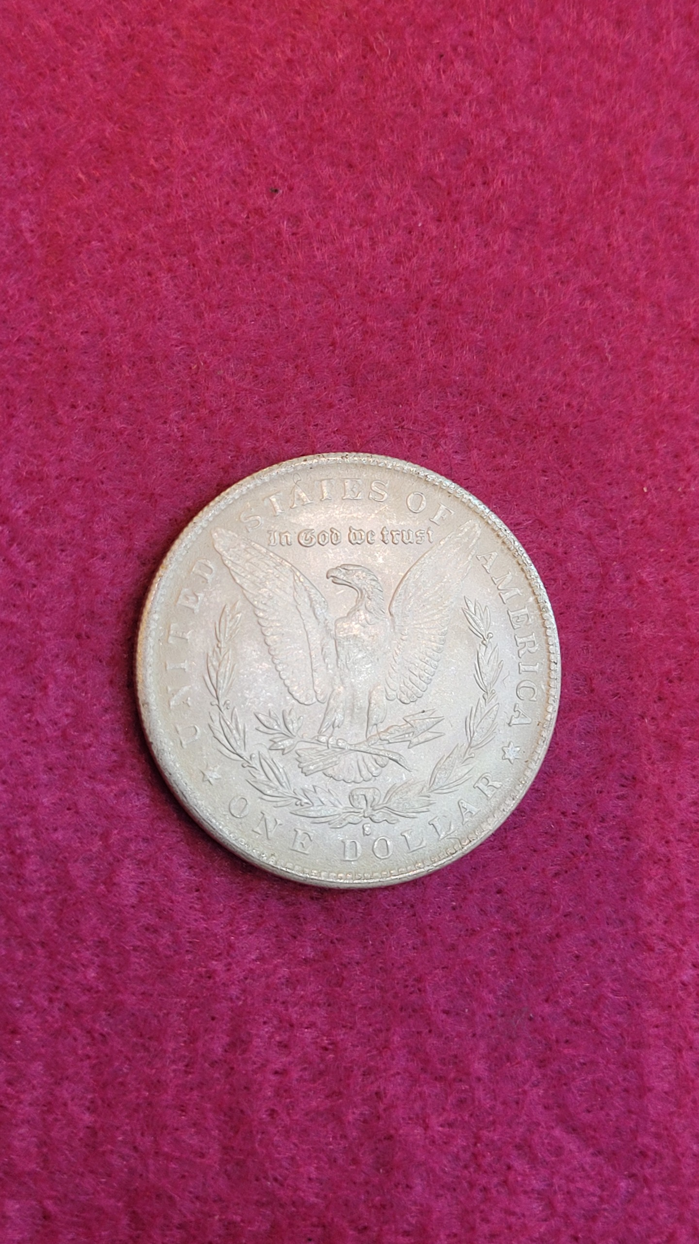 سکه 1 دلار امریکا پشت عقاب 1889 زیباوخاص کد199