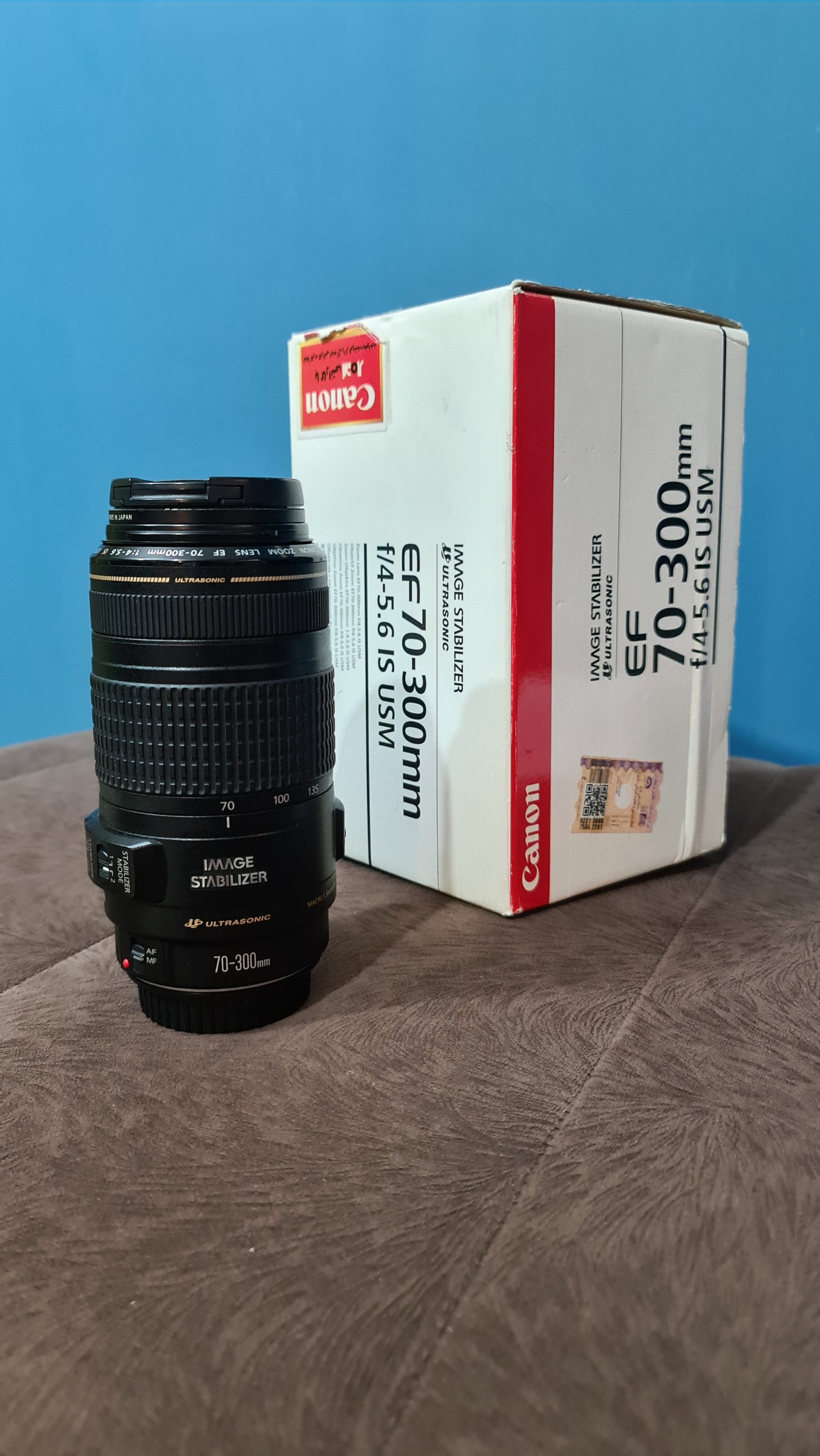 لنز کَنون Canon 70-300 در حد نو