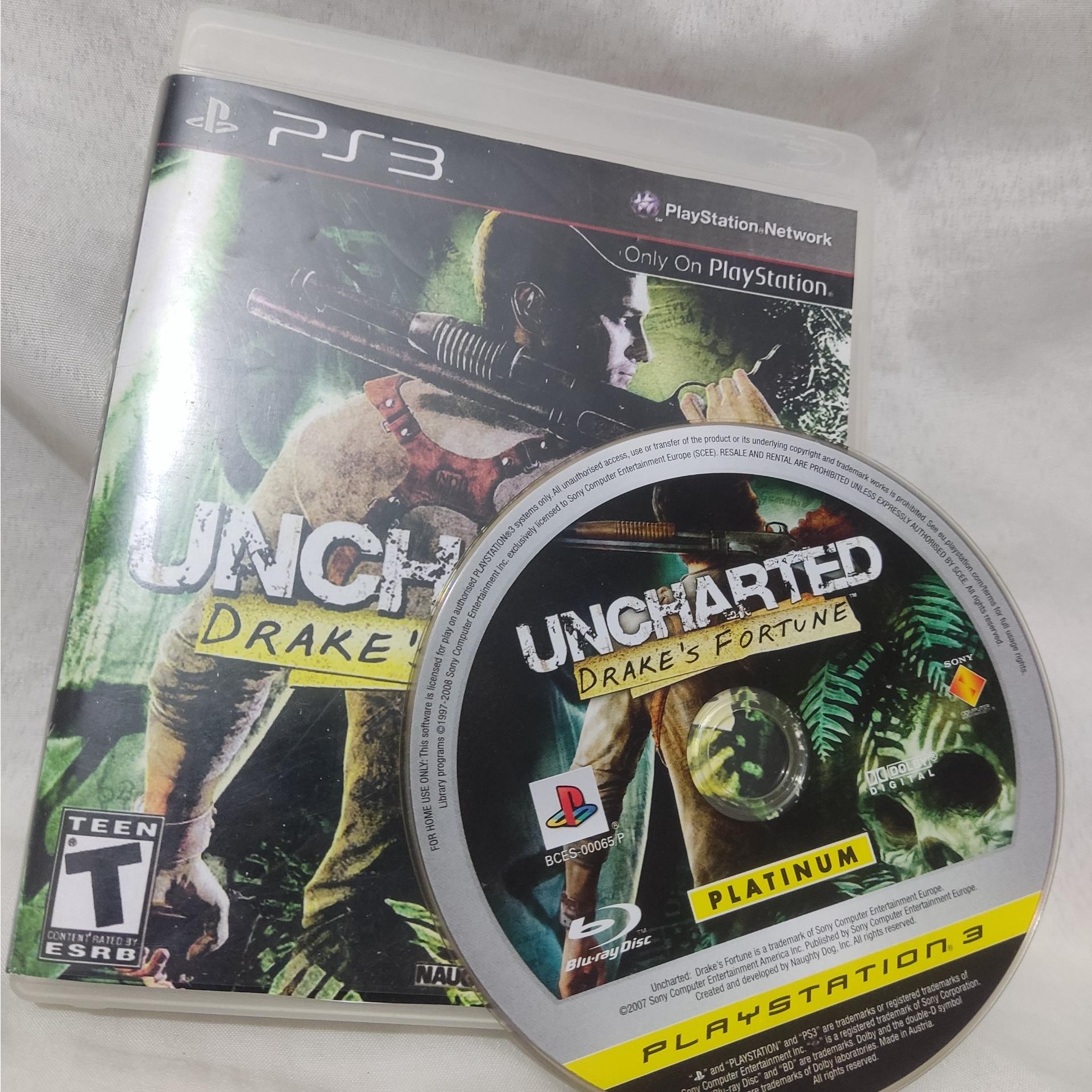 دیسک بازی PS3 ( UNCHARTED 1 ) اورجینال