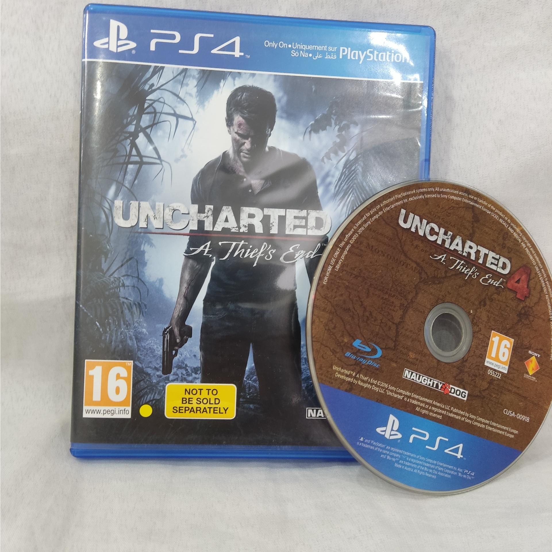 دیسک بازی PS4 (UNCHARTED 4) اورجینال