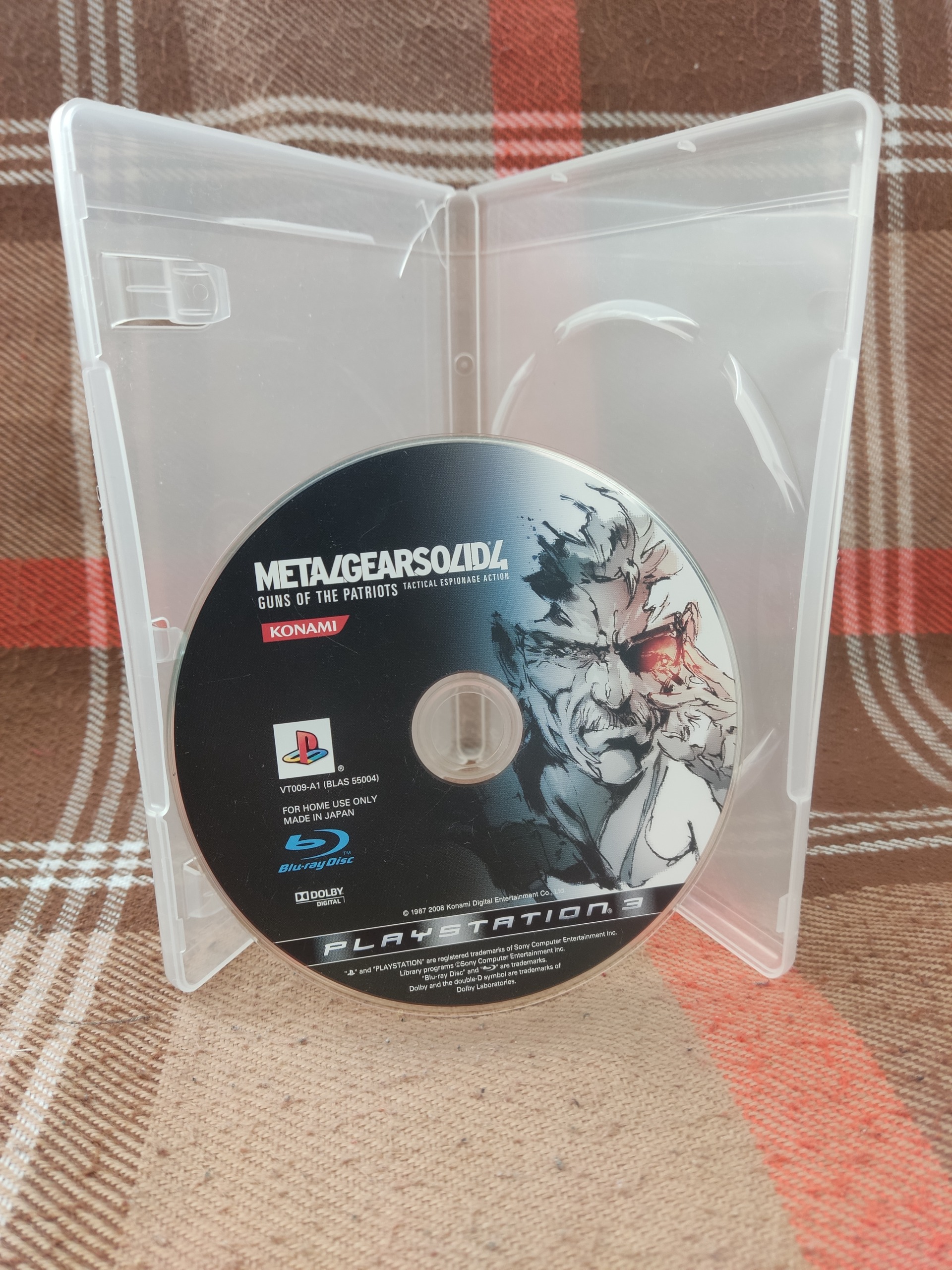 دیسک بازی PS3 (METALGEARSOLID4) اورجینال