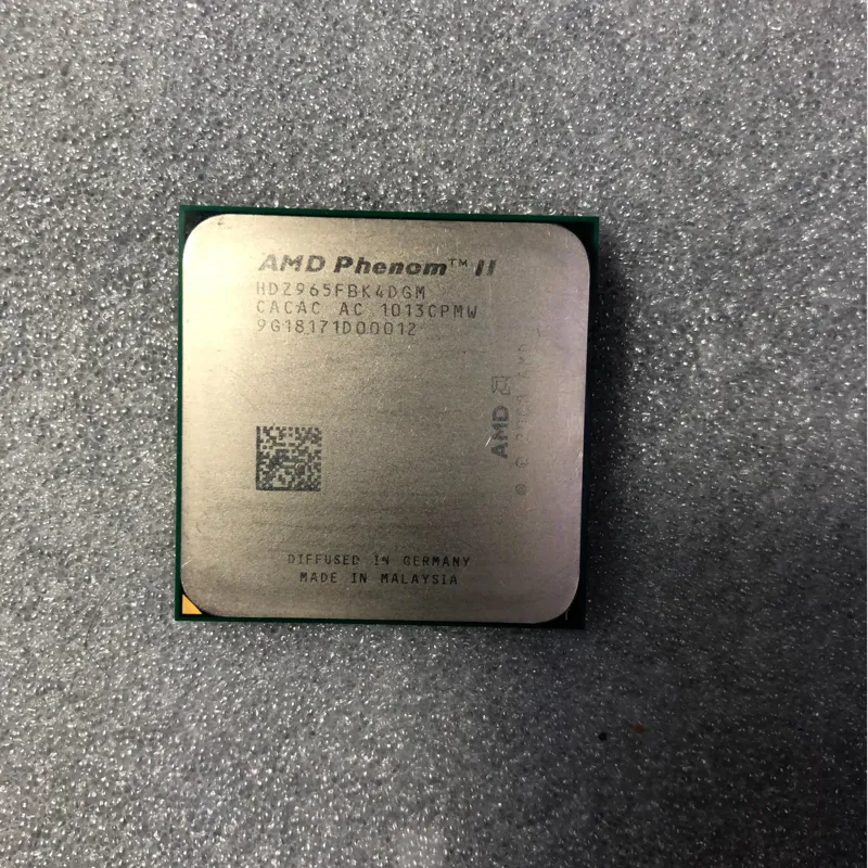 پردازنده Phenom II X4 965 BE و فن اورجینال گازی