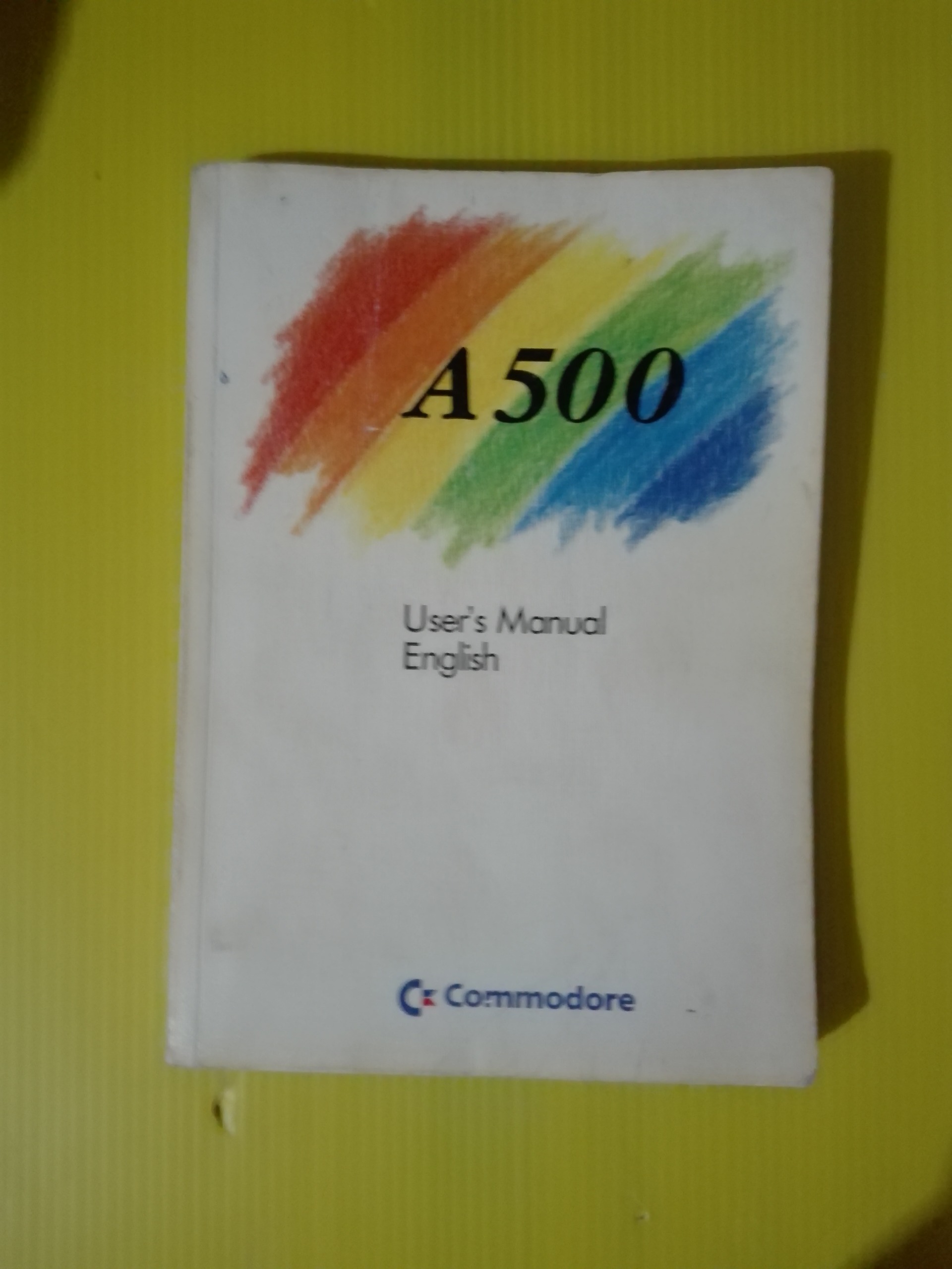 کتابچه کامپیوتر آمیگا 500 - 600- 2000