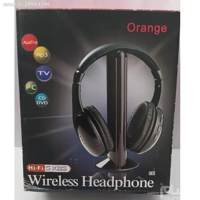 هدفون بی سیم  5 کاره  ORANGE