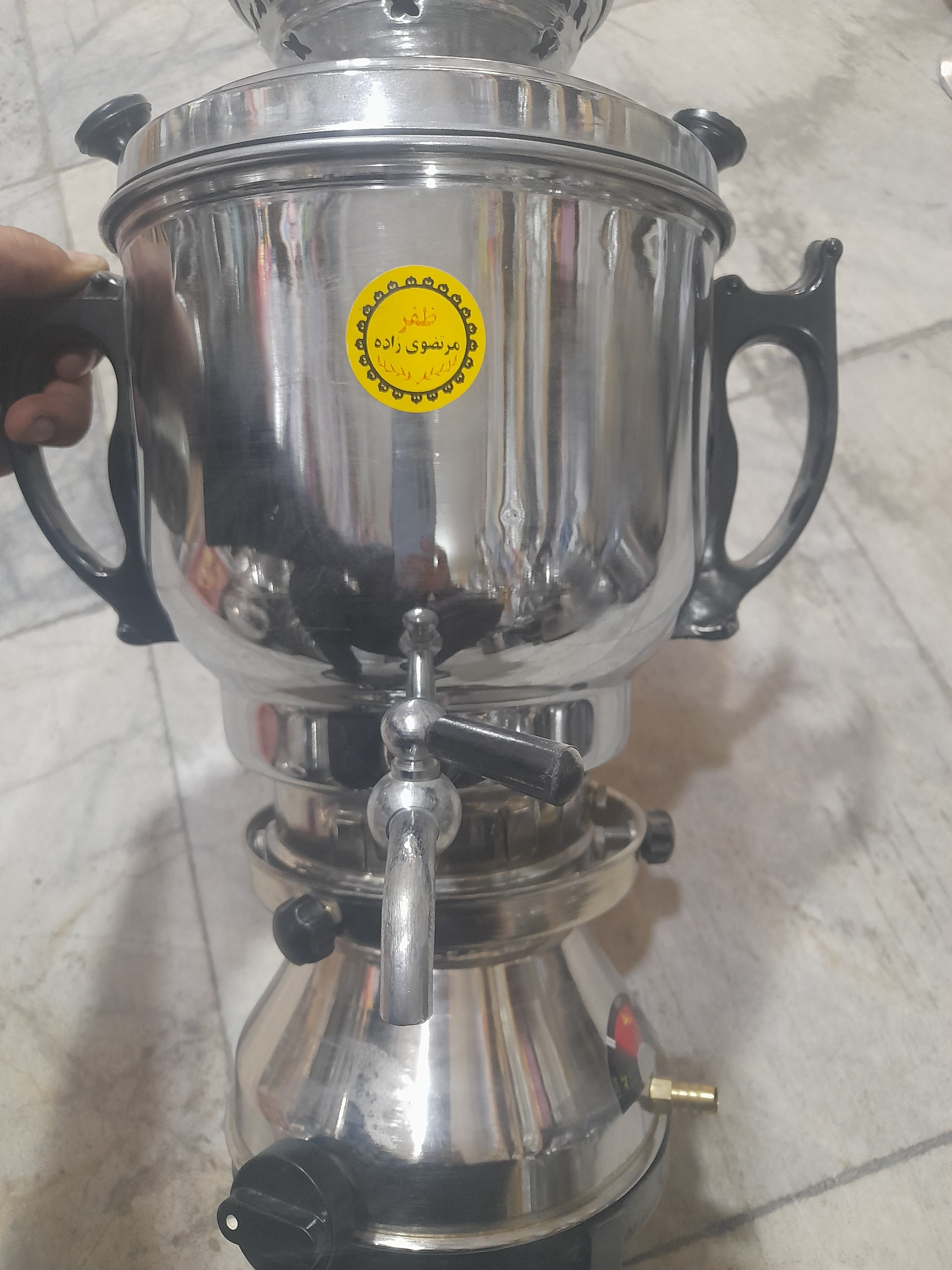 سماورگازی 4لیتر ظفر