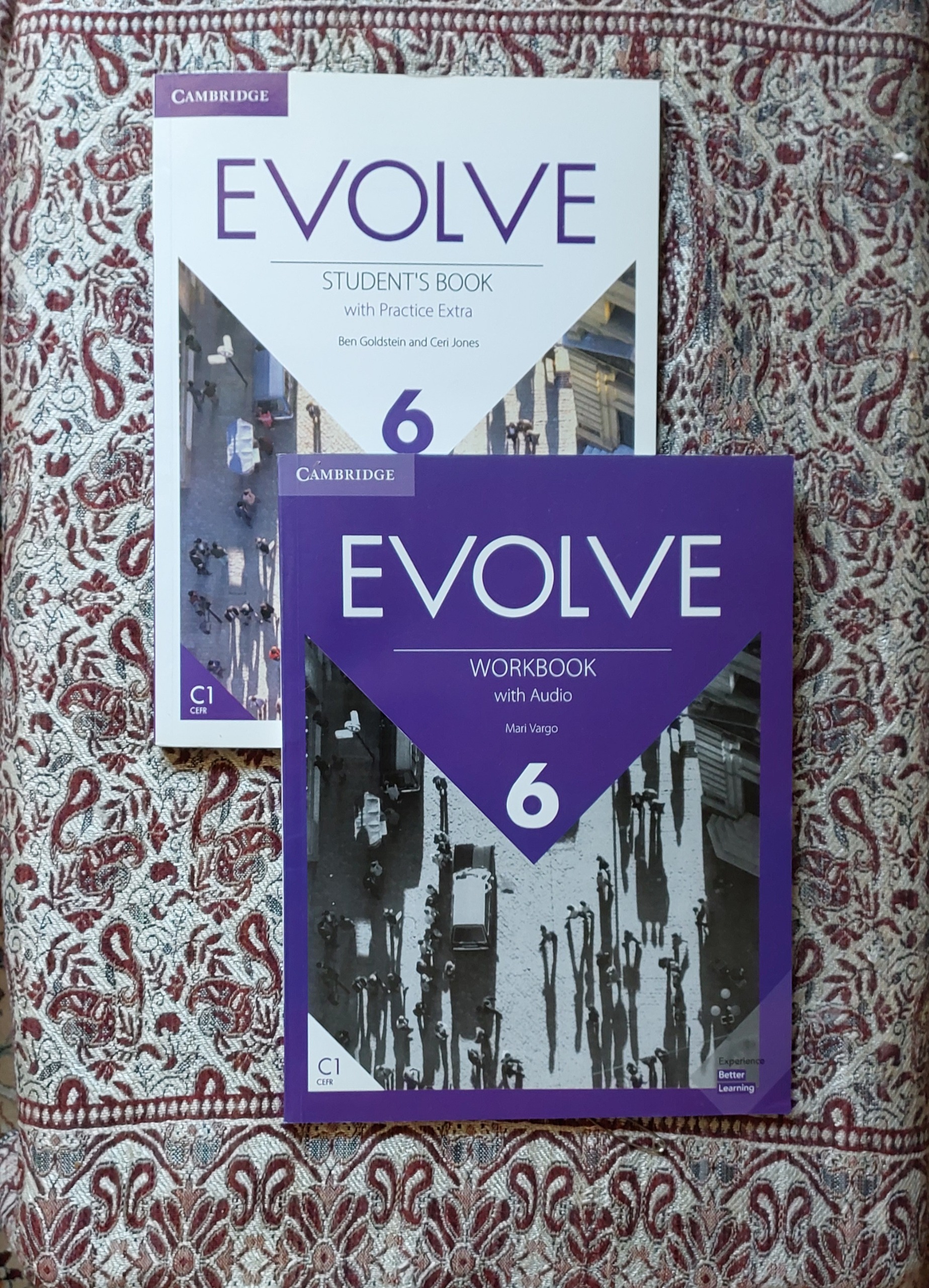 کتاب آموزش انگلیسی EVOLVE 6 همراه با کتاب کار