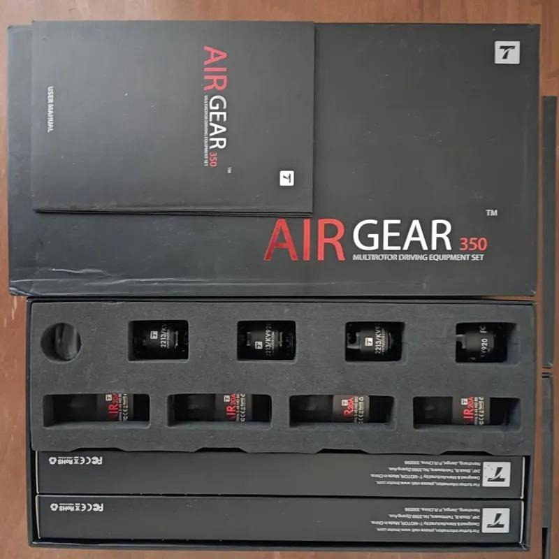 پک موتور براشلس اسپیدکنترل ملخ t-motor air gear350
