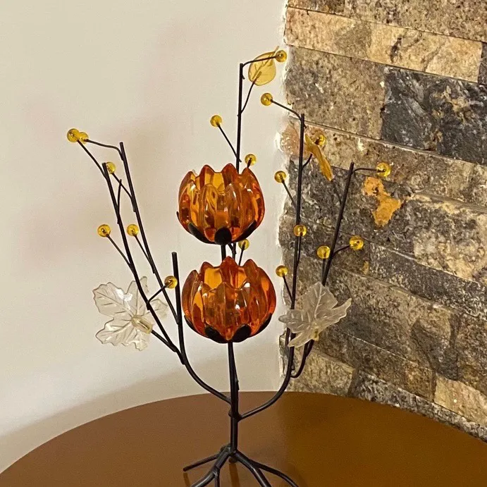 شمعدان فرفورژه قدیمی