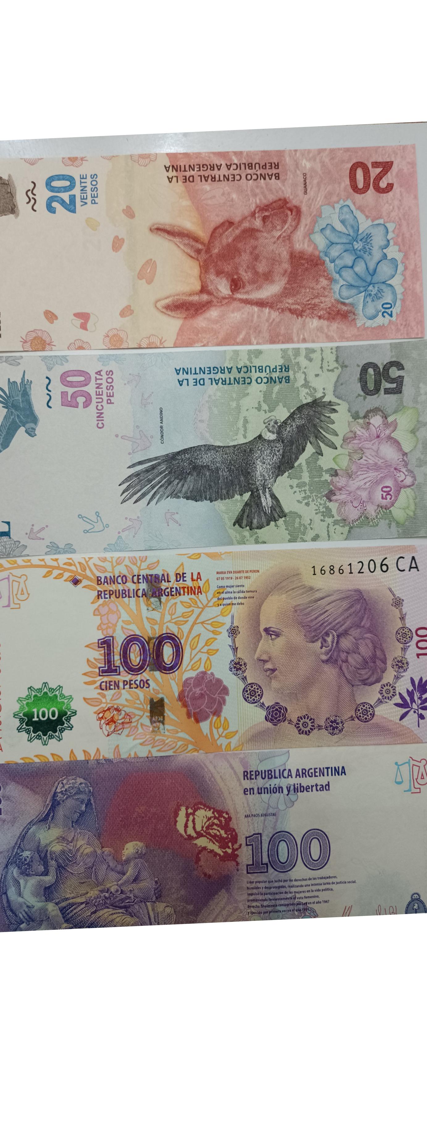 پزو آرژانتین نیم ست