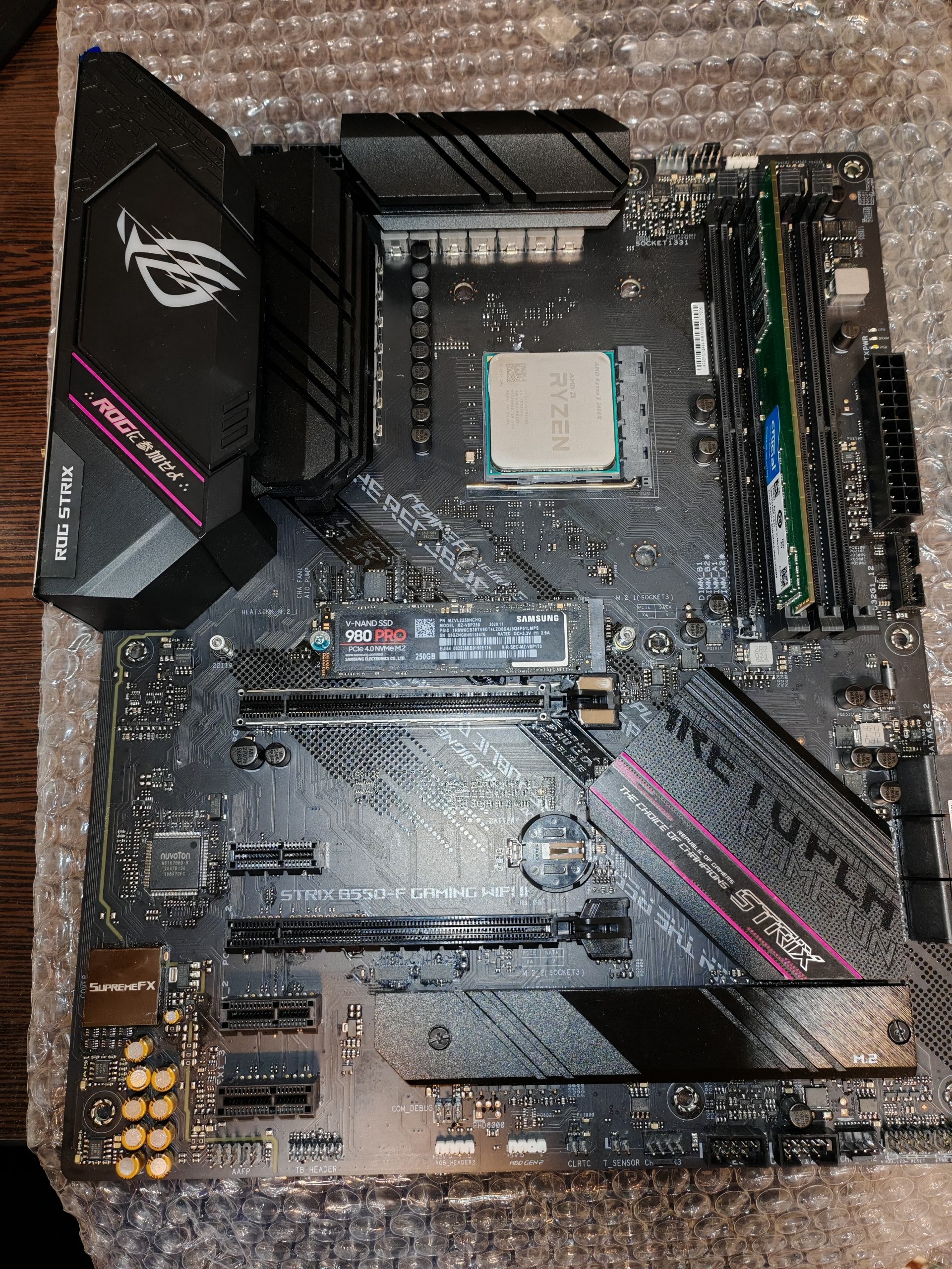 باندل AMD B550-f _ Ryzen 5 2600