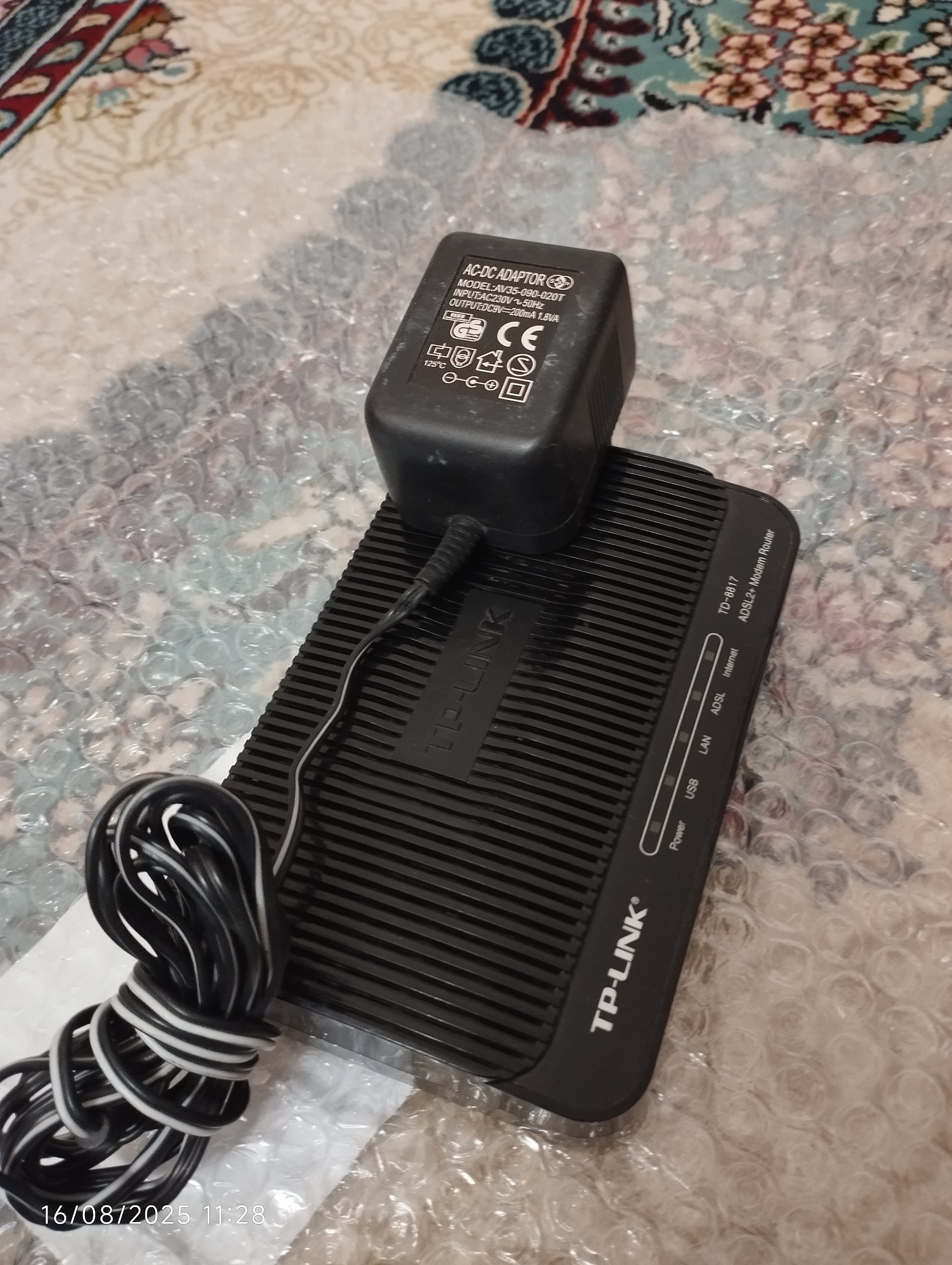 مودم adsl تک پورت