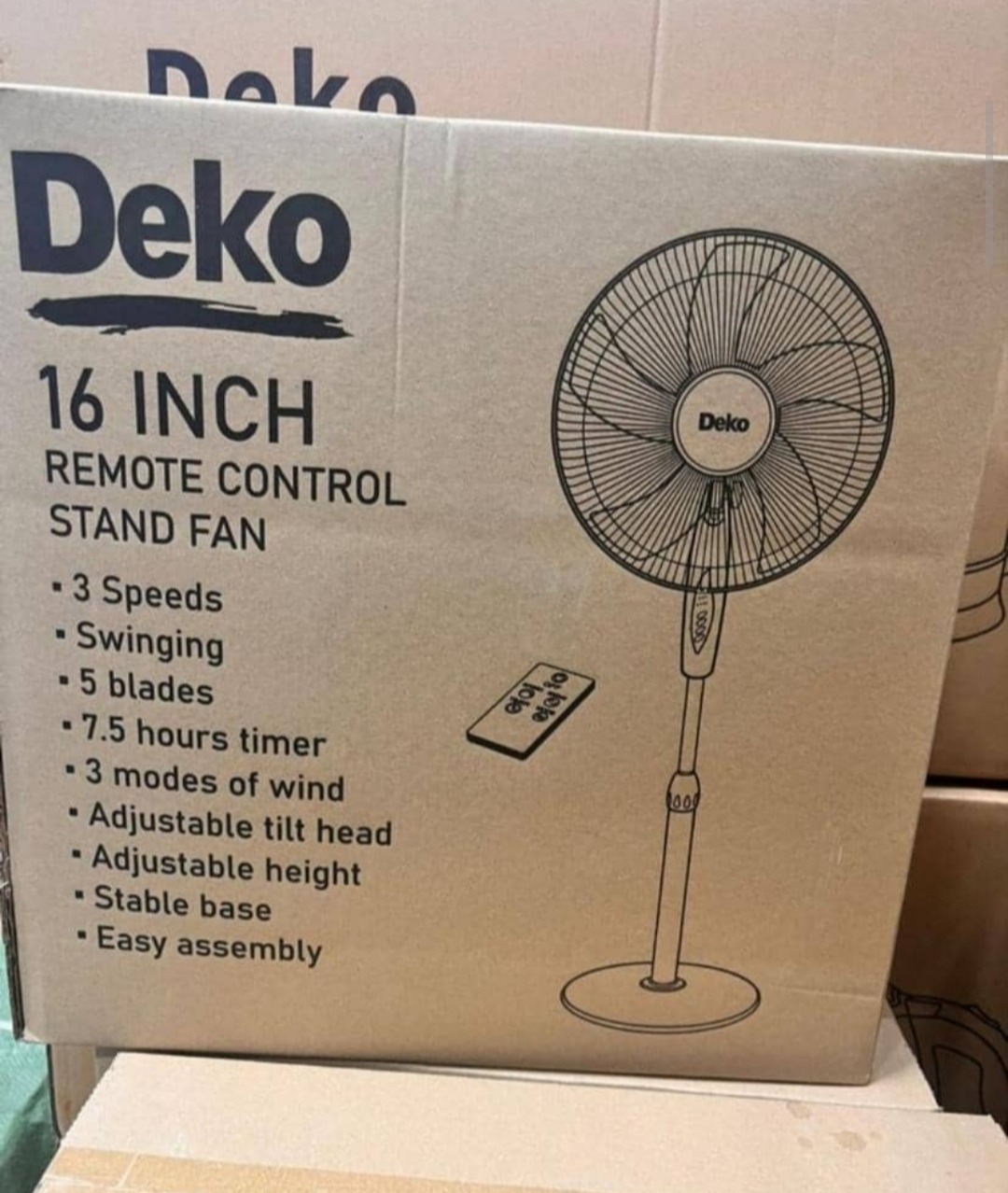 پنکه کنترل دار دوکو