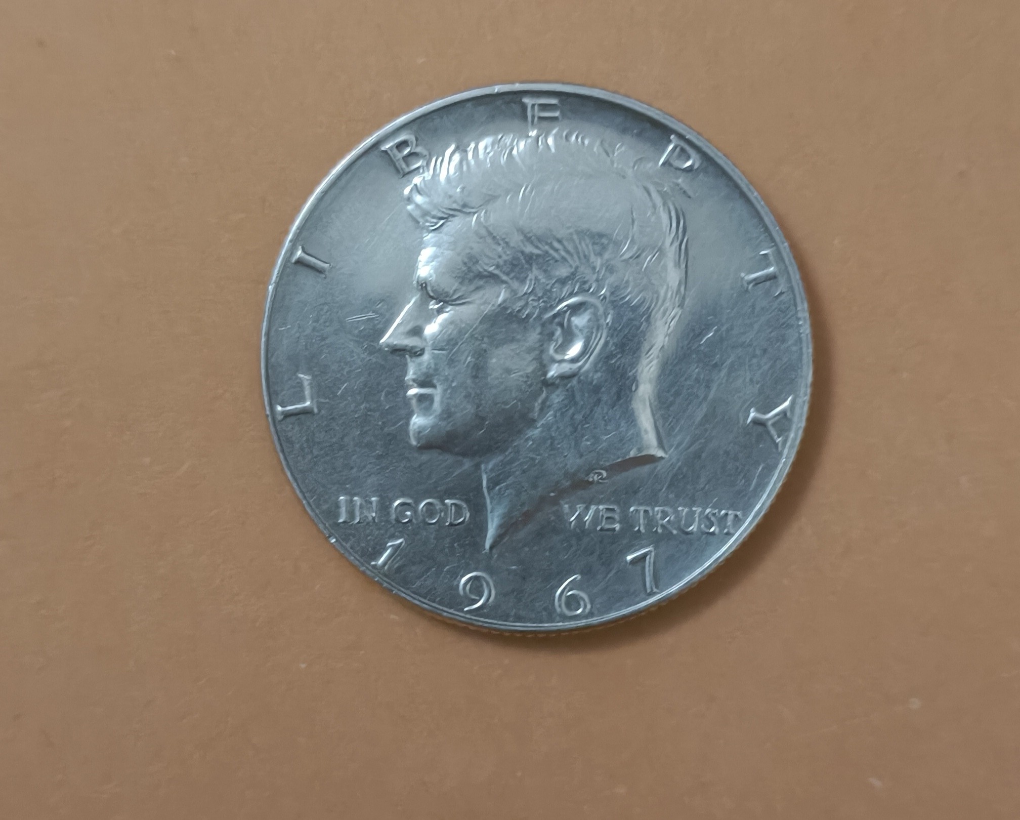 سکه نقره نیم دلاری کندی 1967