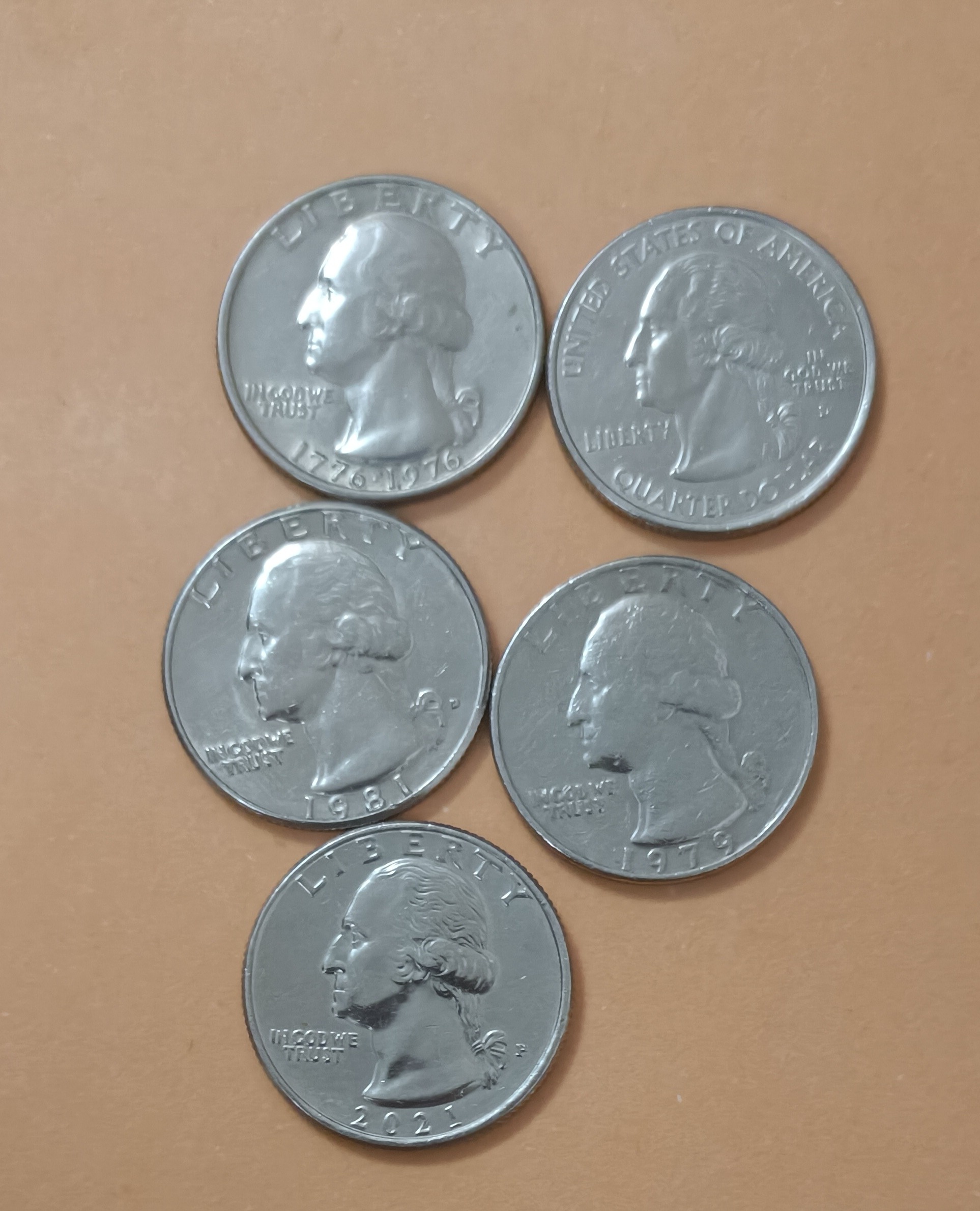 ست کوارتر آمریکا پنج عدد