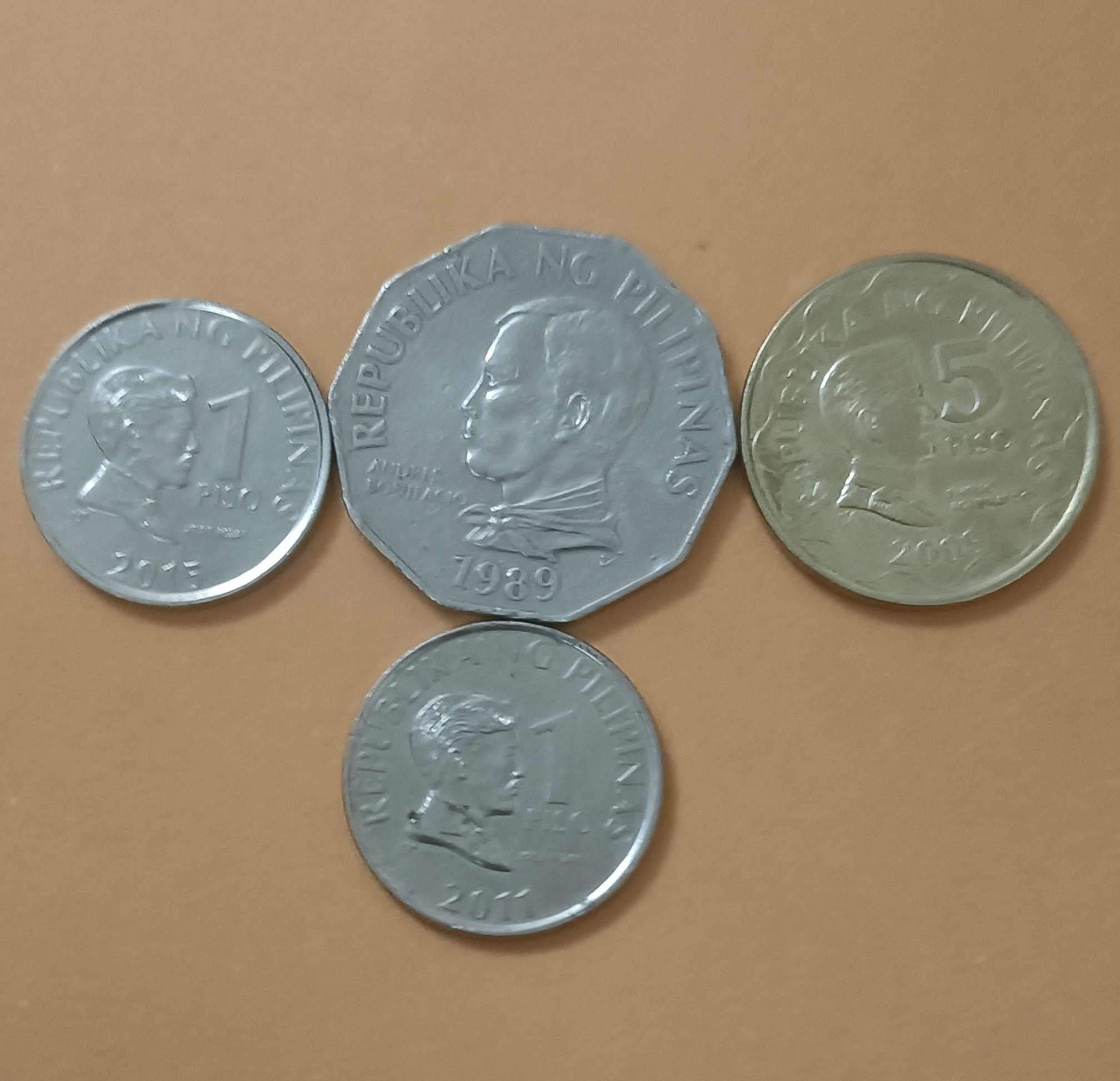 ست سکه پزو قدیمی فیلیپین