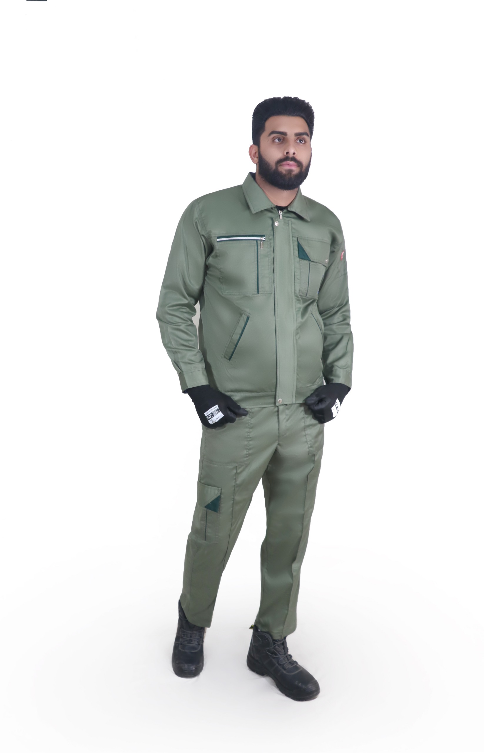 لباس کار توسان سبز کد T1