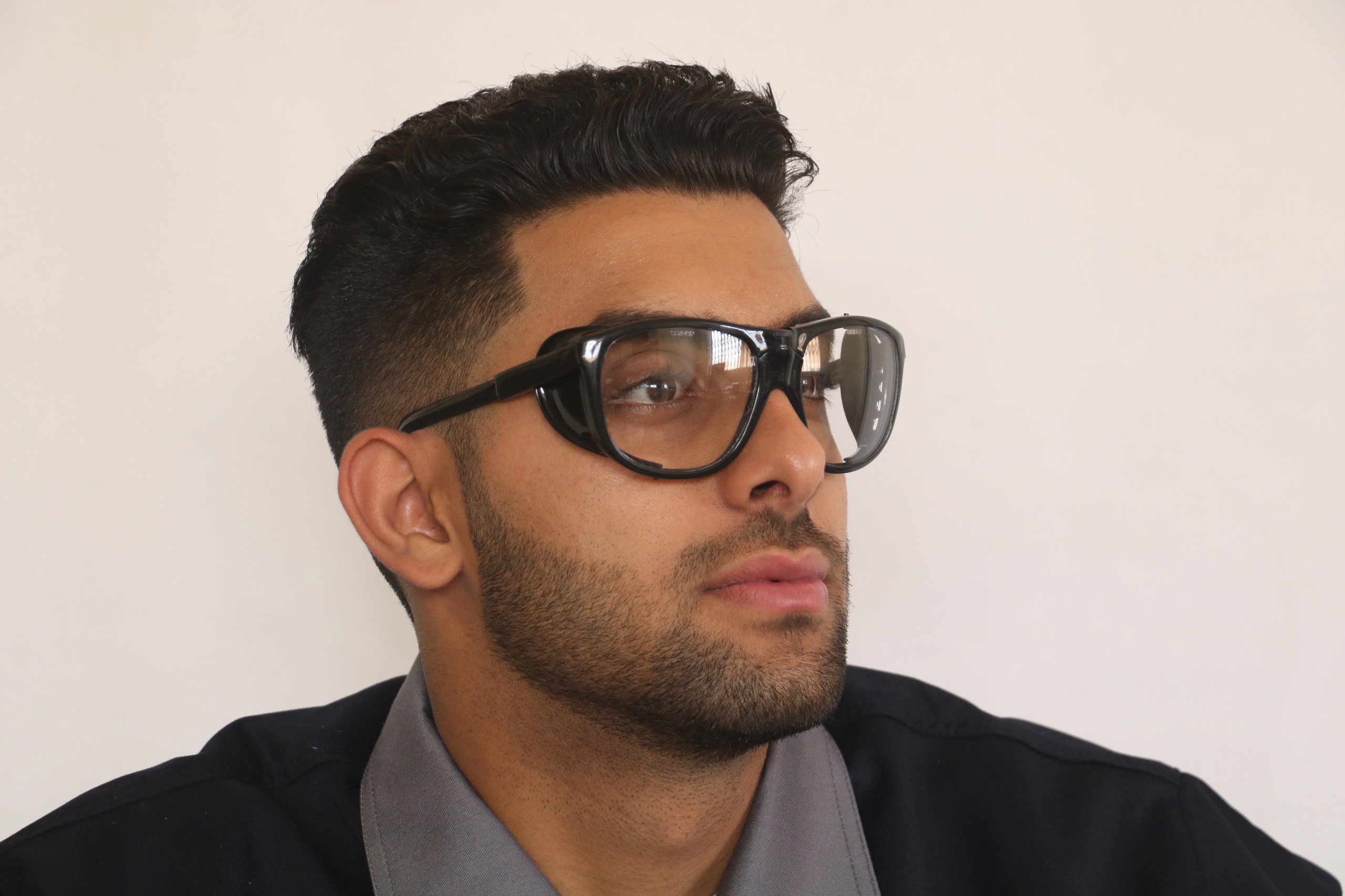 عینک ایمنی بغلدار