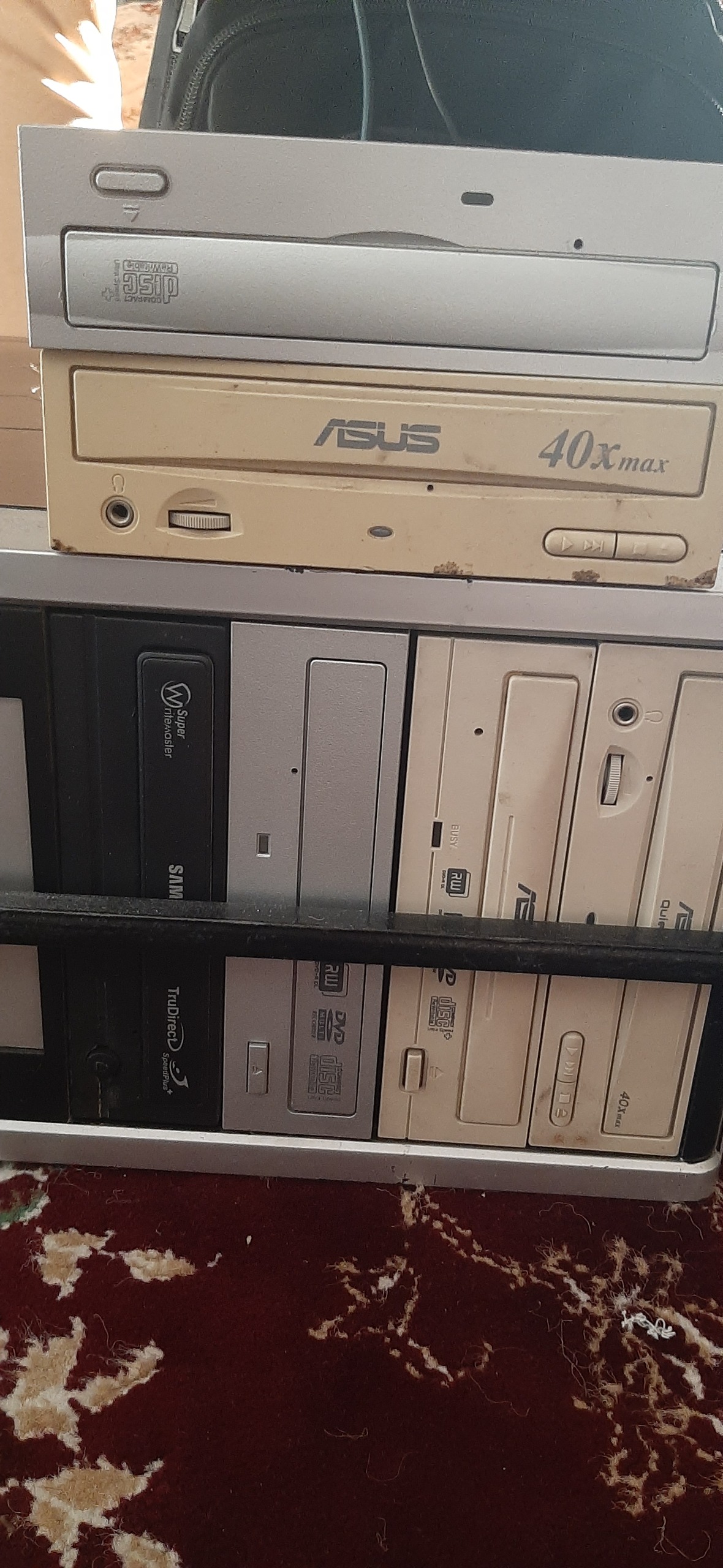 6 DVD rom ans writer