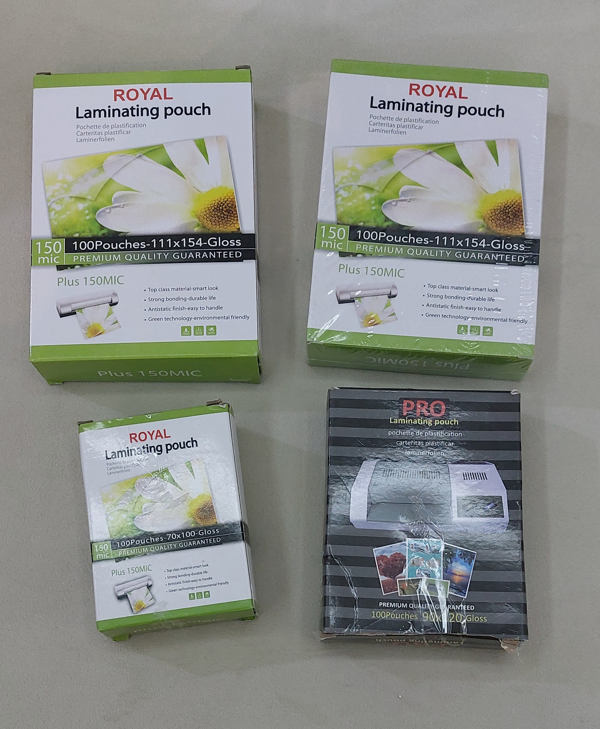 لمینت پرس و پوشه دکمه دار.پاک کن و