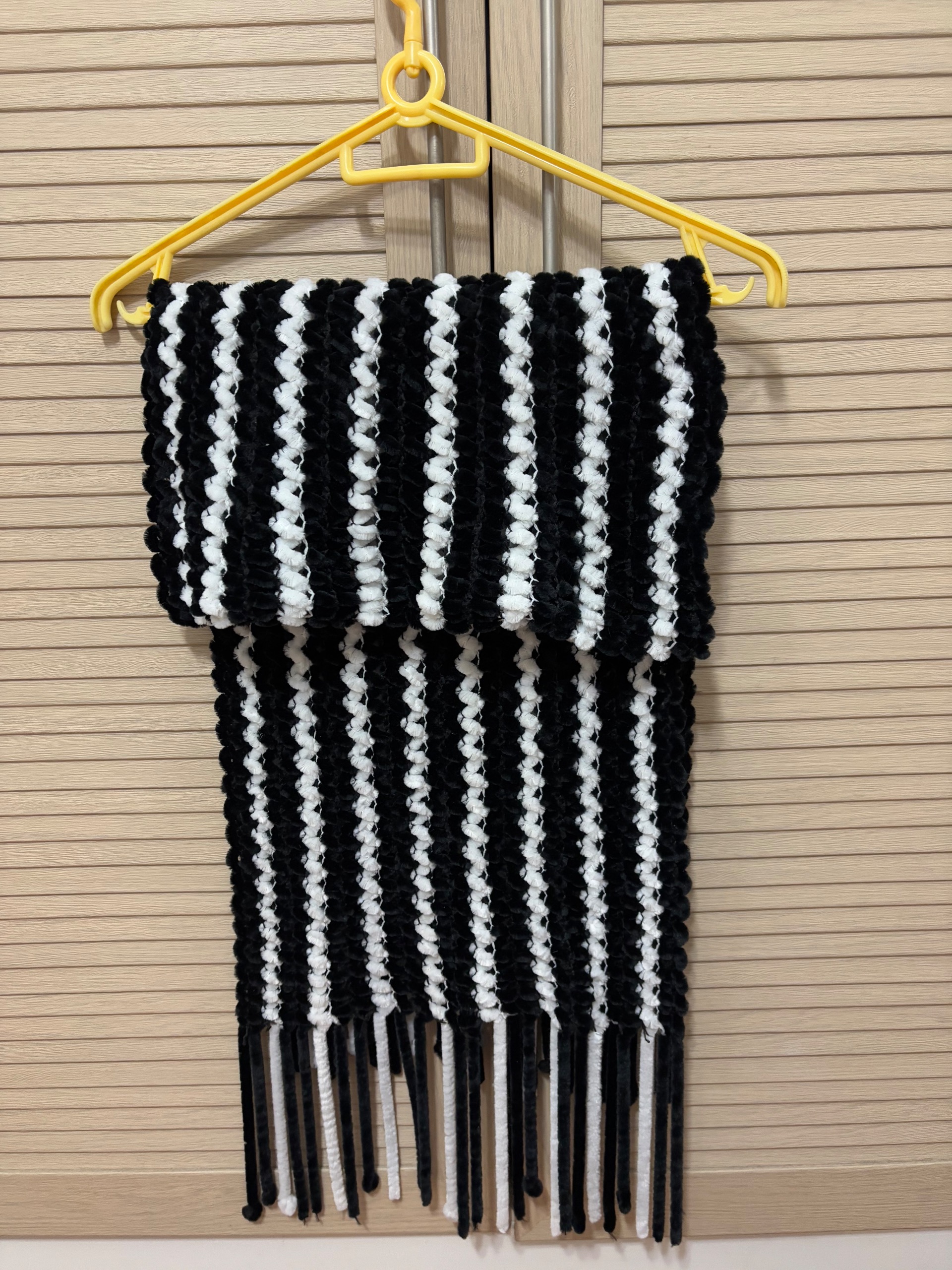 شال مخمل دورنگ