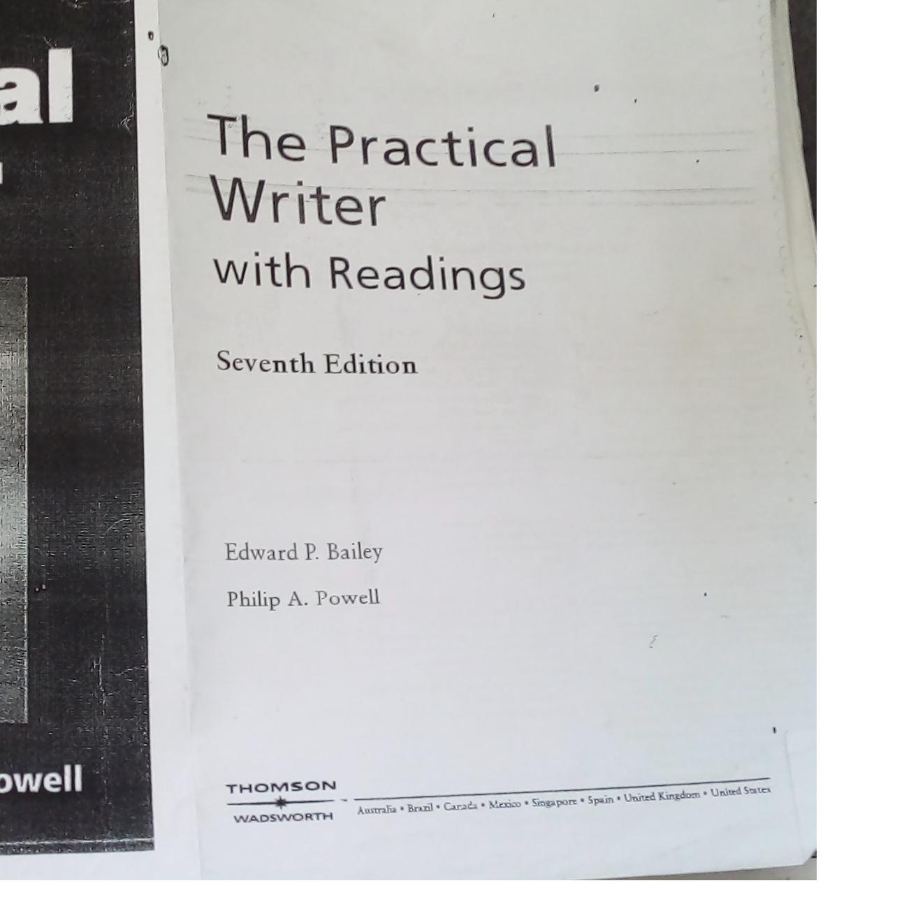 کتاب practical writer