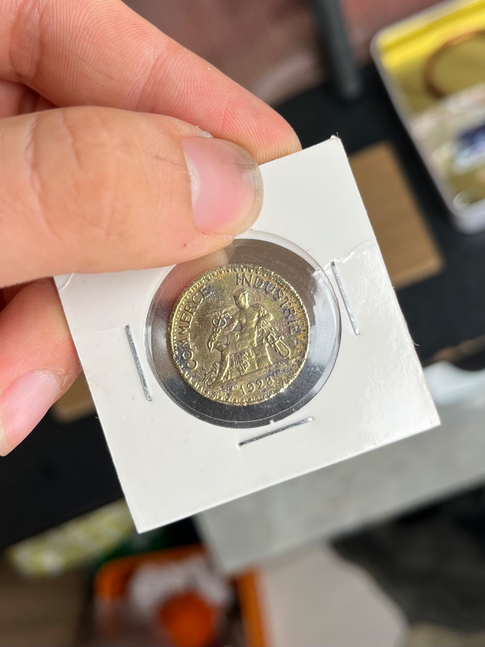 سکه فرانسوی 1923 FRANC