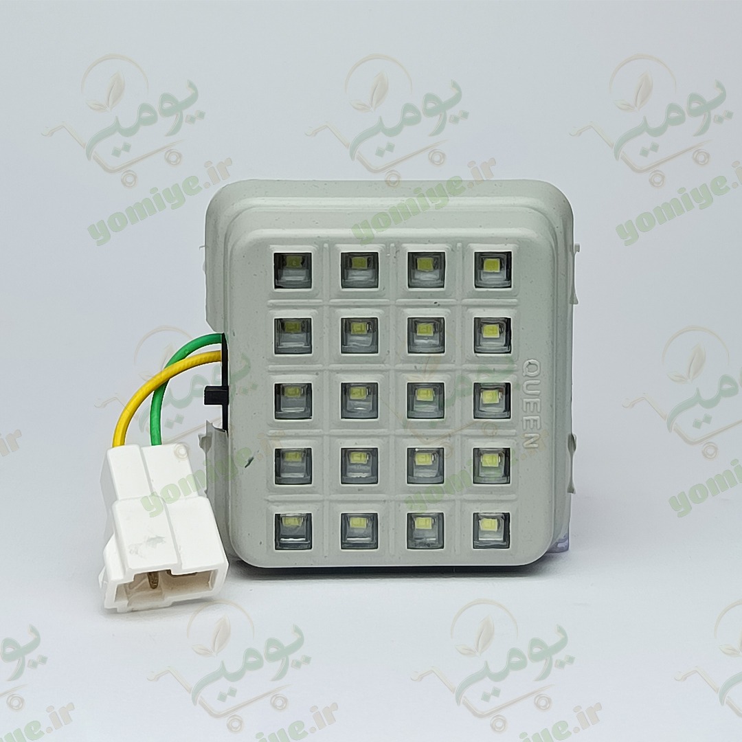 چراغ سقف پراید SMD با کلید و سوکت برند کویین
