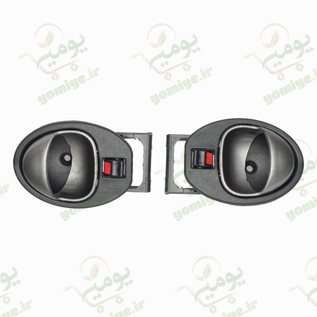 دستگیره فلزی درب بازکن کوییک طوسی/جفتی چپ و راست